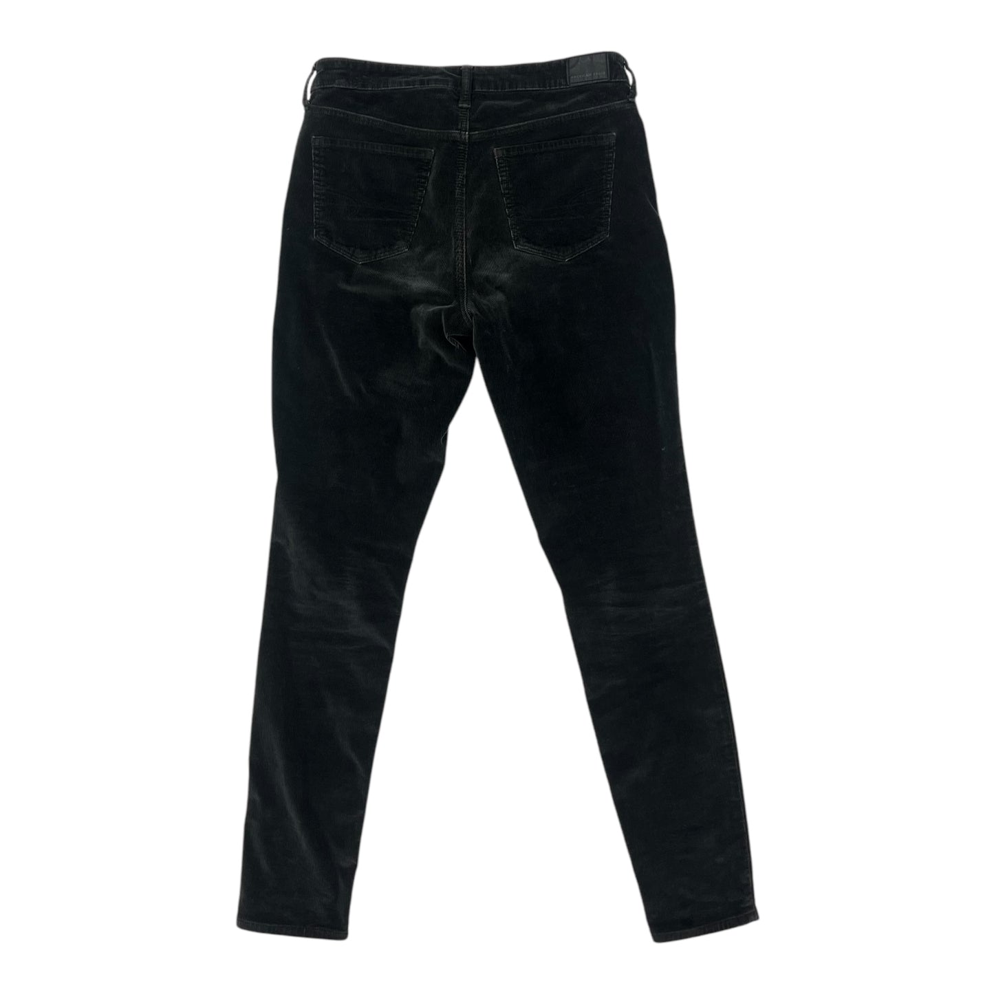 Pants Corduroy By American Eagle In Black, Size:10