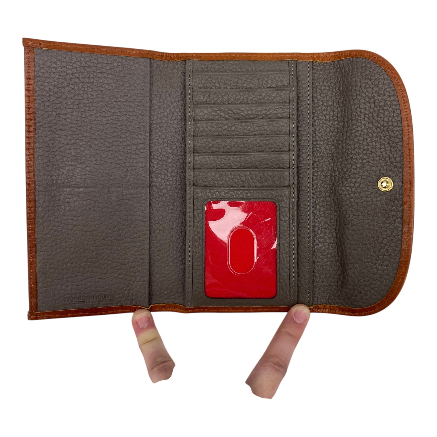 Wallet Designer By Dooney And Bourke In Taupe, Size:Medium