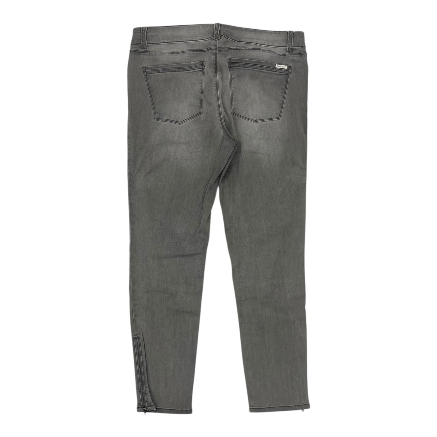 Jeans Skinny By White House Black Market In Black Denim, Size:8