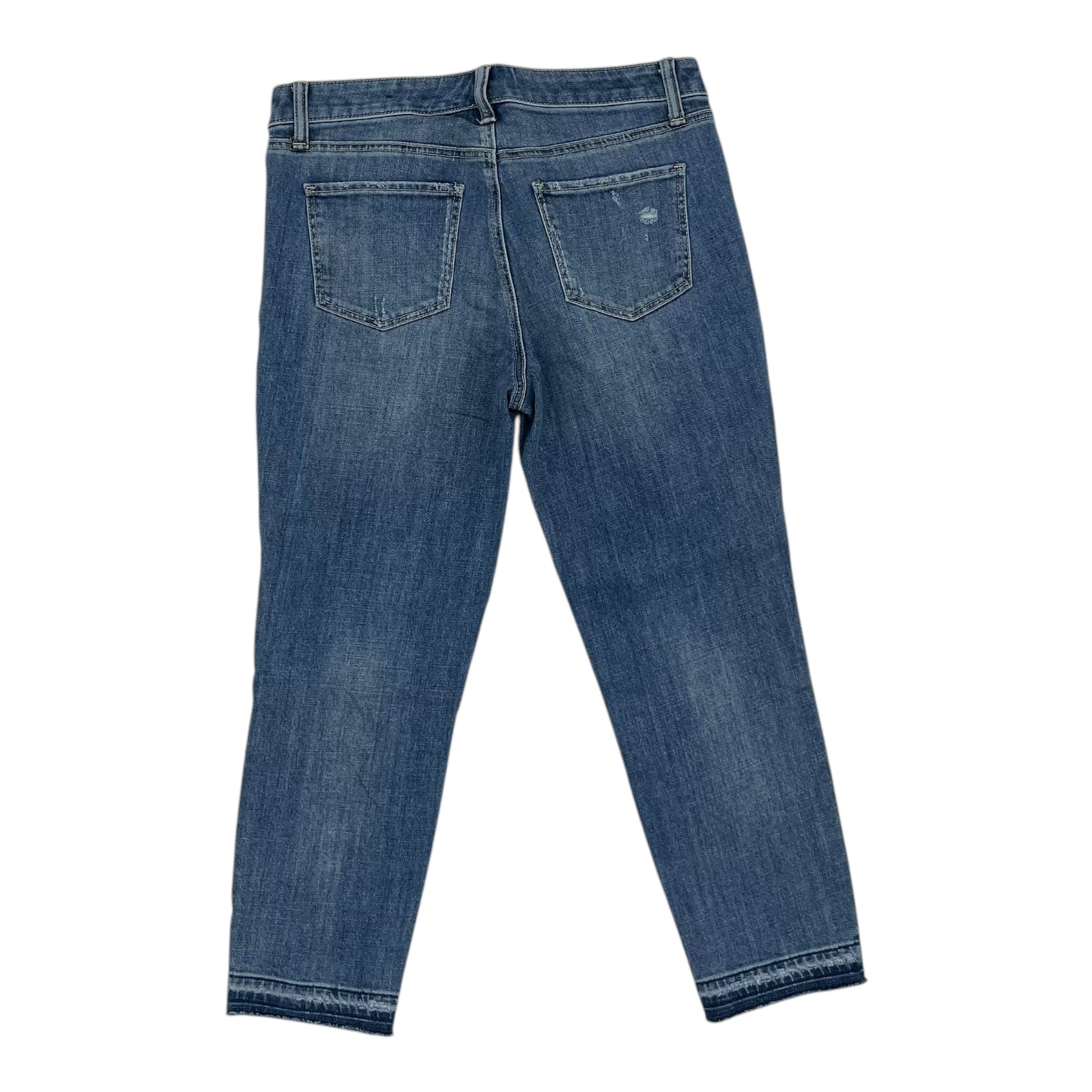 Jeans Skinny By Talbots In Blue Denim, Size:8P