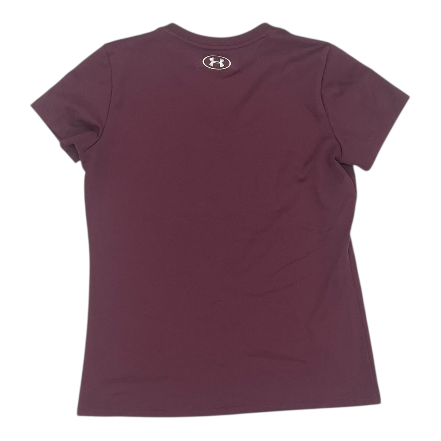 Athletic Top Ss By Under Armour In Purple, Size:S