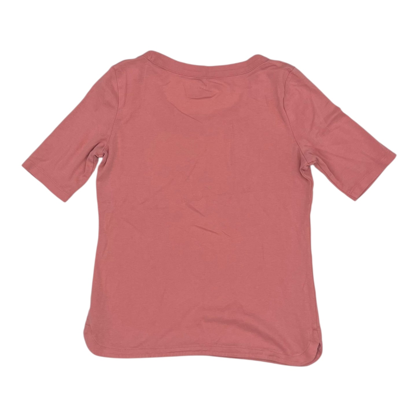Top Ss Basic By Talbots In Pink, Size:Xs