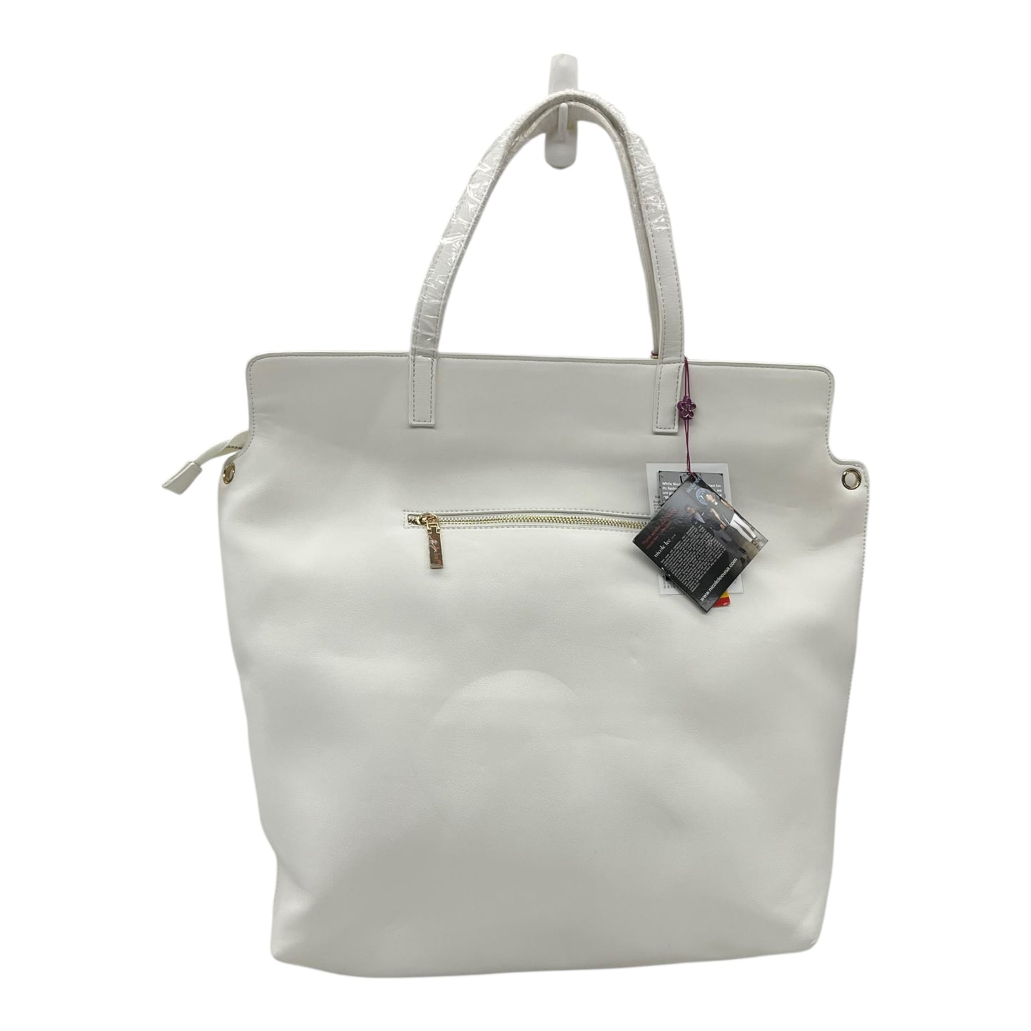 Tote By Nicole Lee In White, Size:Large