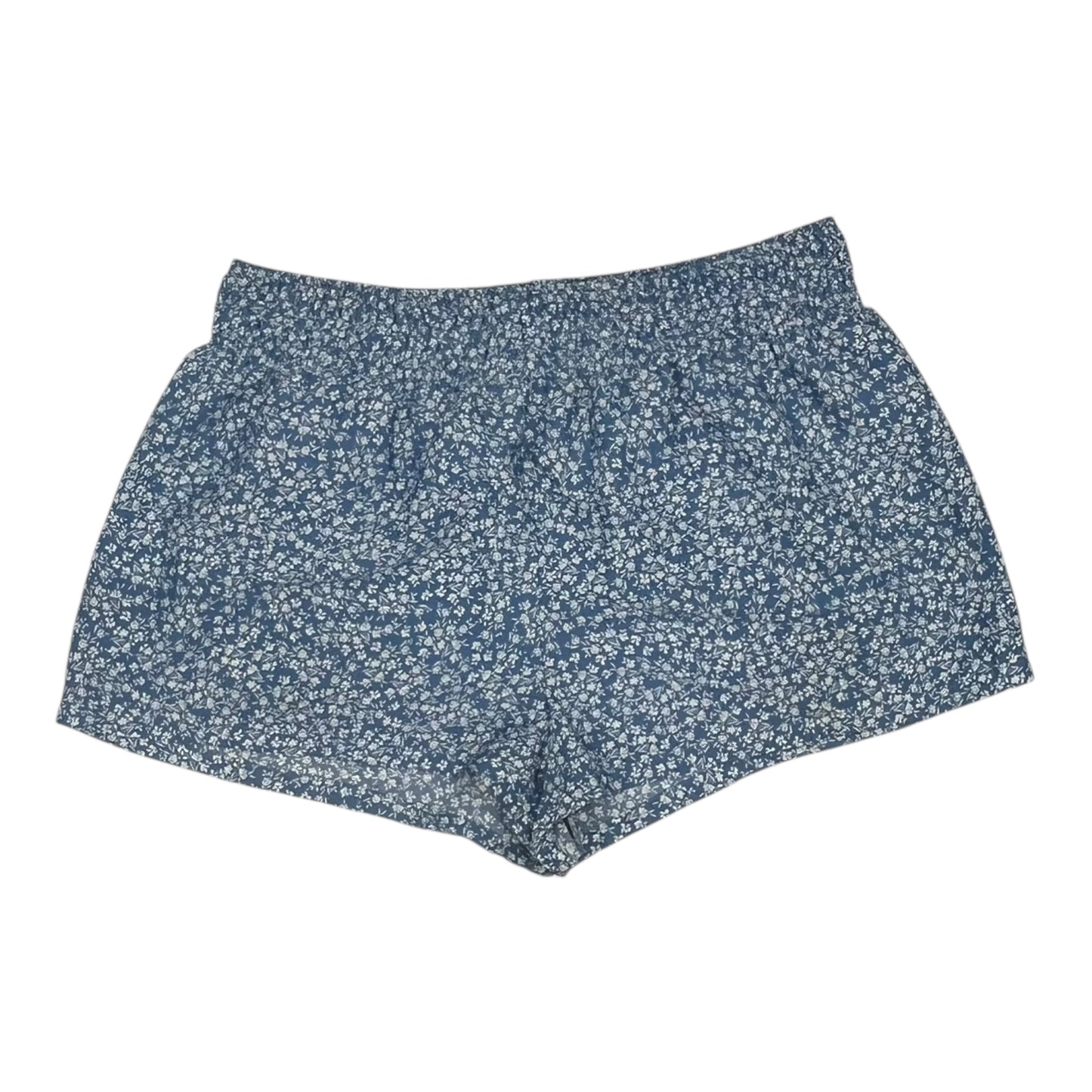 Shorts By Shein In Blue & White, Size:4X