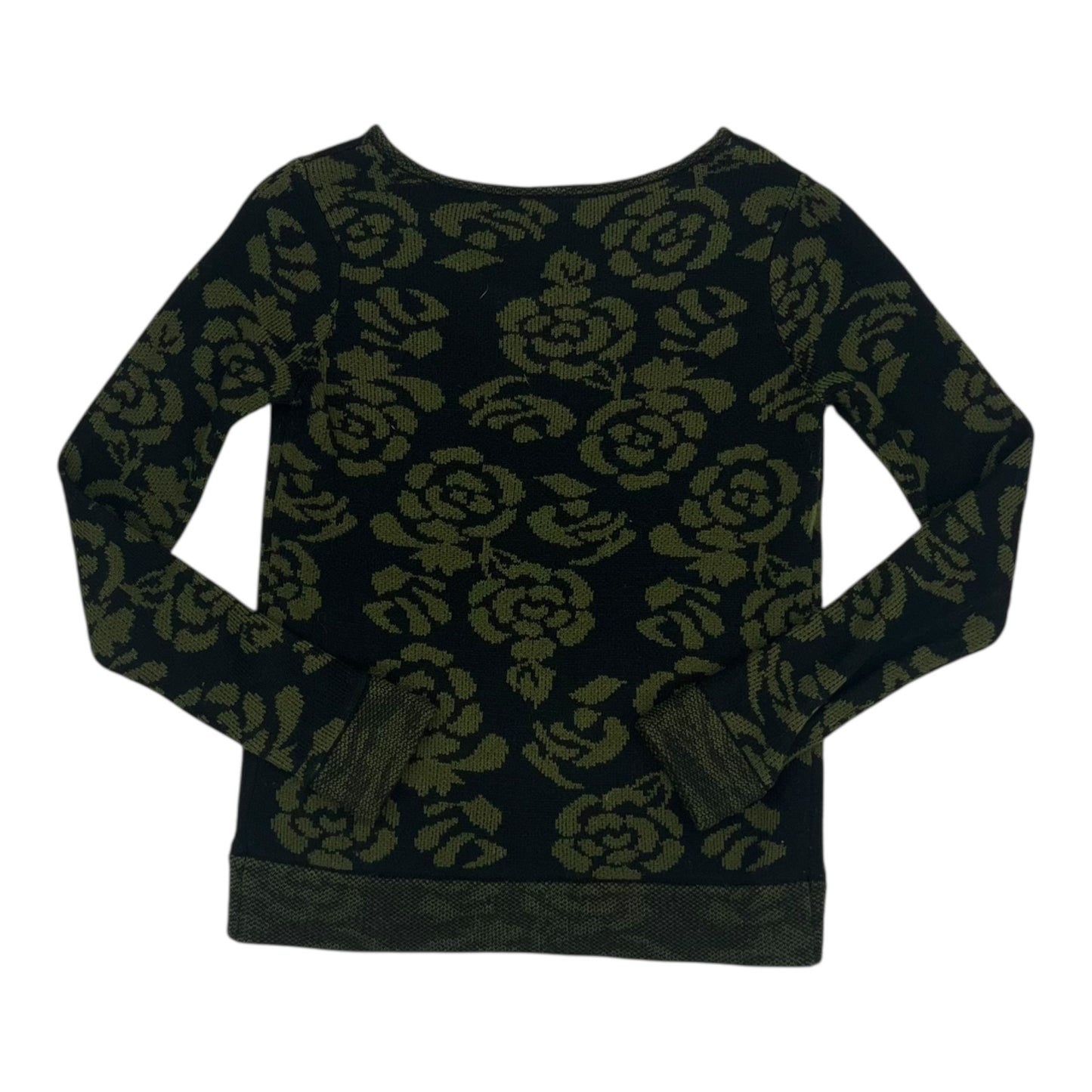 Sweater By Jack In Black & Green, Size:Xs