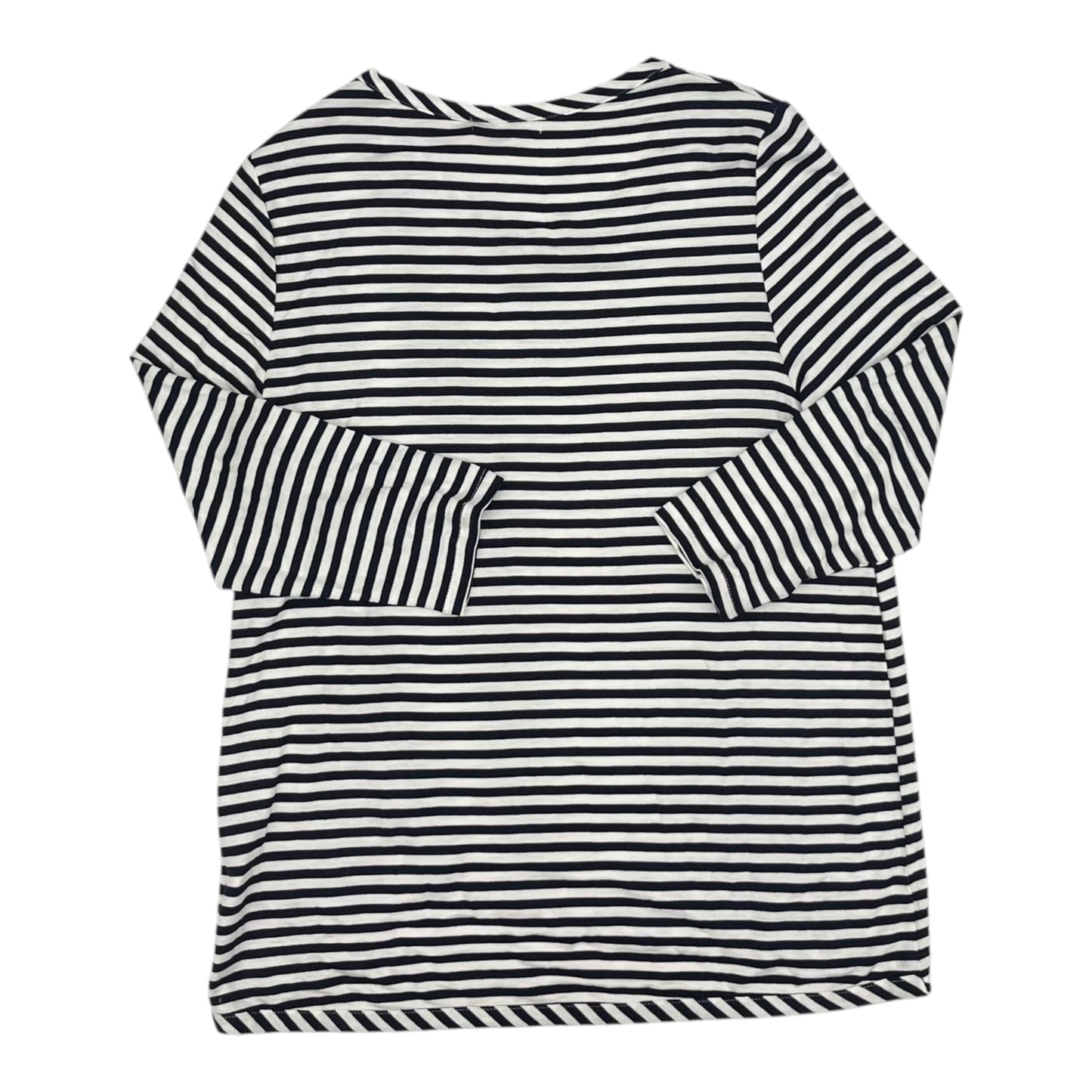 Top Ls By Retrology In Blue & Cream, Size:Xl