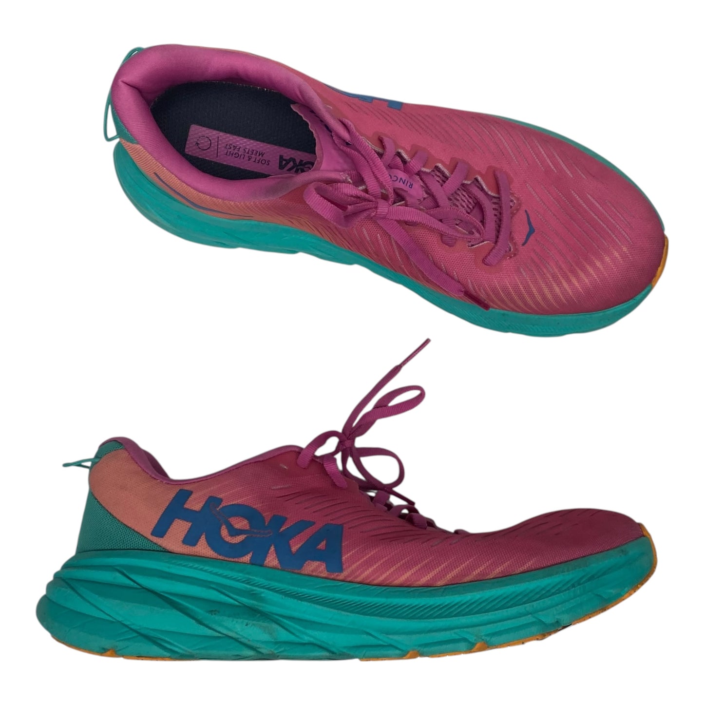 Shoes Athletic By Hoka In Pink, Size:9.5
