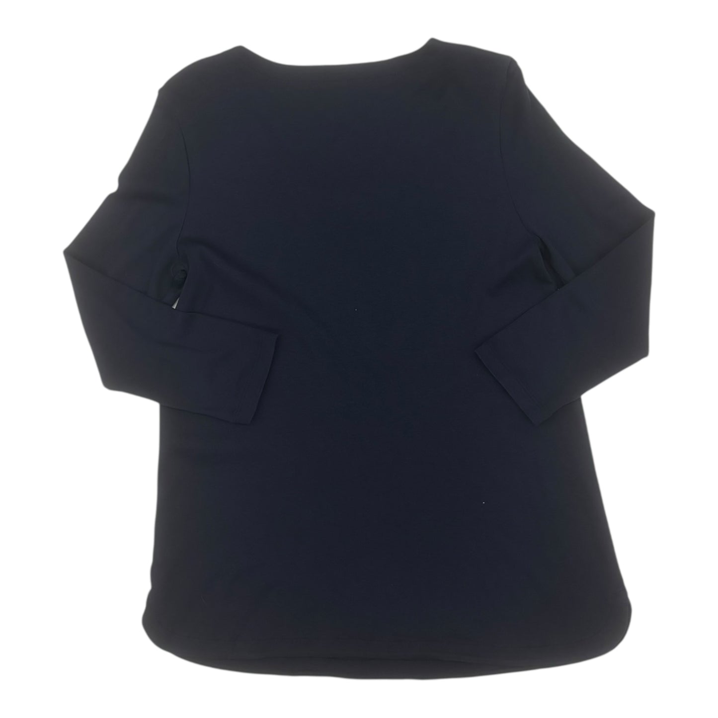 Top 3/4 Sleeve By J. Jill In Navy, Size:S