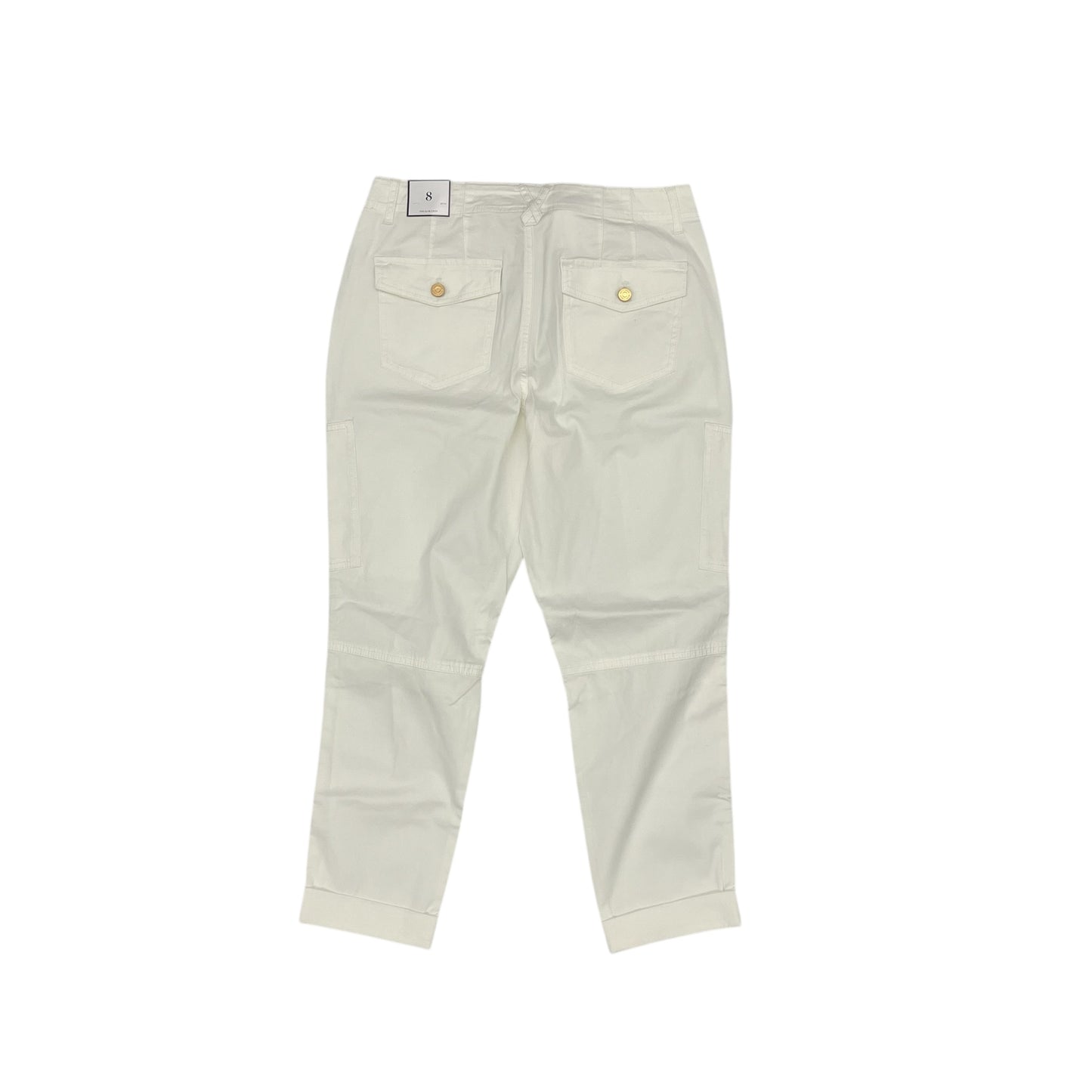 Pants Cropped By White House Black Market In White, Size:8