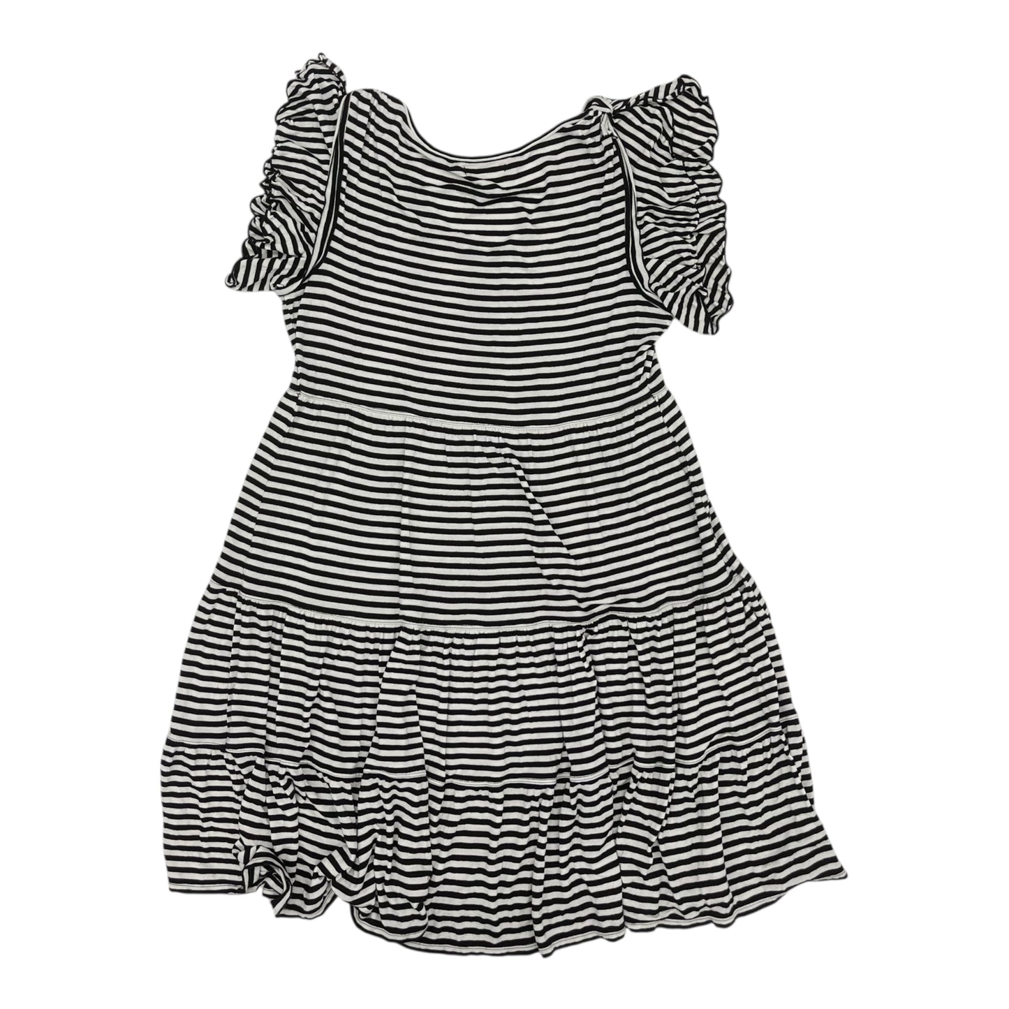 Dress Casual Short By Max Studio In Blue & White, Size:Xl