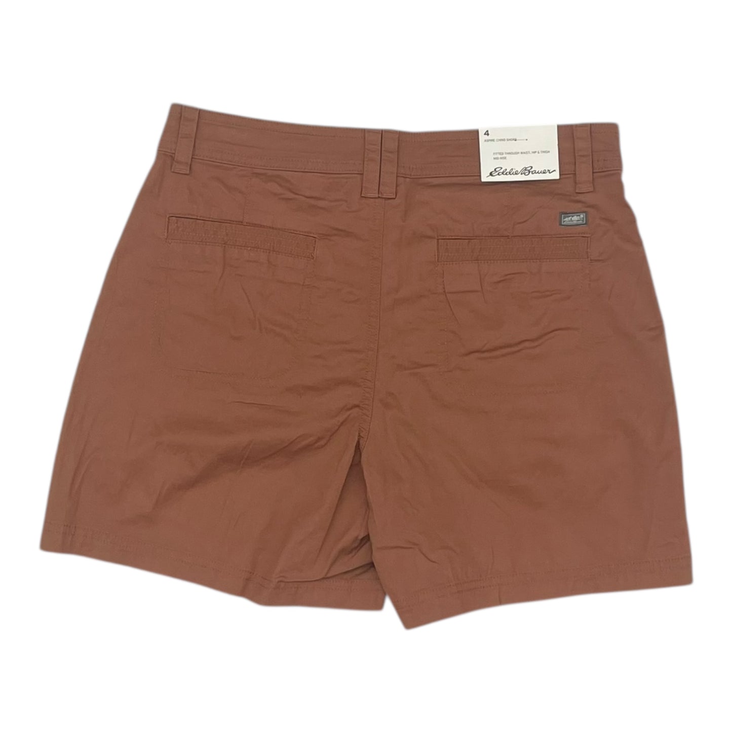 Shorts By Eddie Bauer In Brown, Size:4