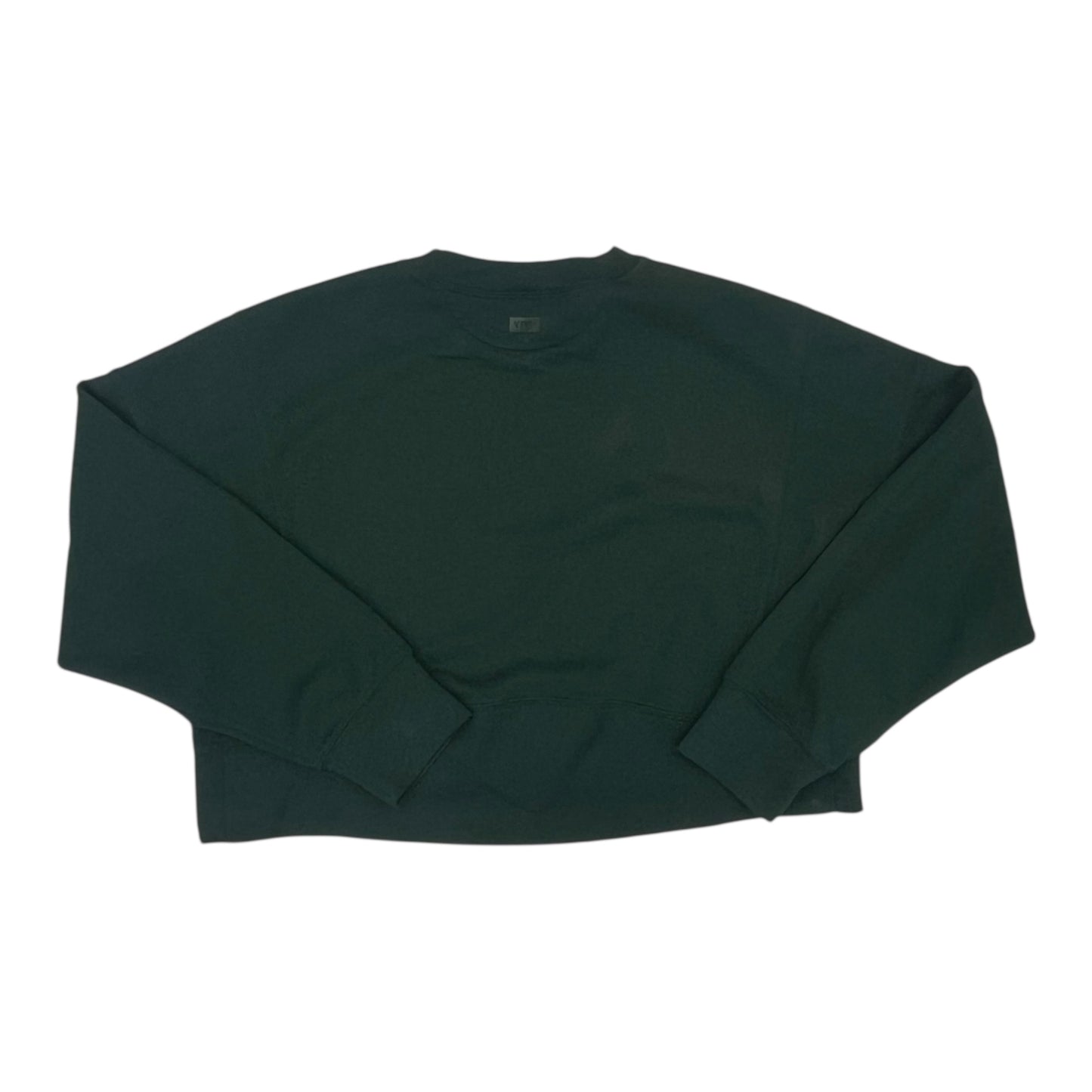 Sweatshirt Crewneck By Clothes Mentor In Green, Size:M