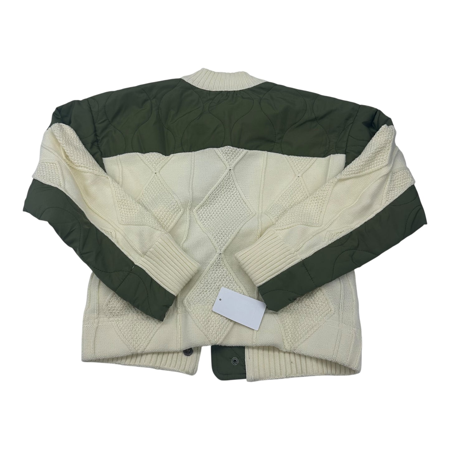 Jacket Other By Vigoss In Cream & Green, Size:S