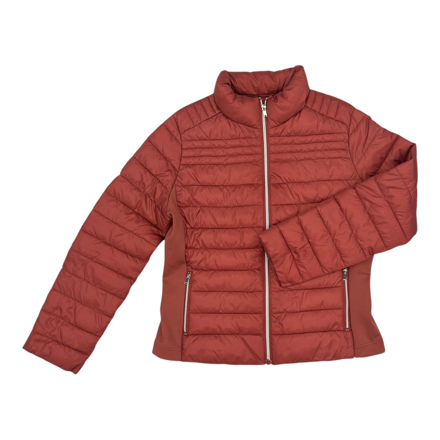 Jacket Puffer & Quilted By Clothes Mentor In Paisley Print, Size:Xl
