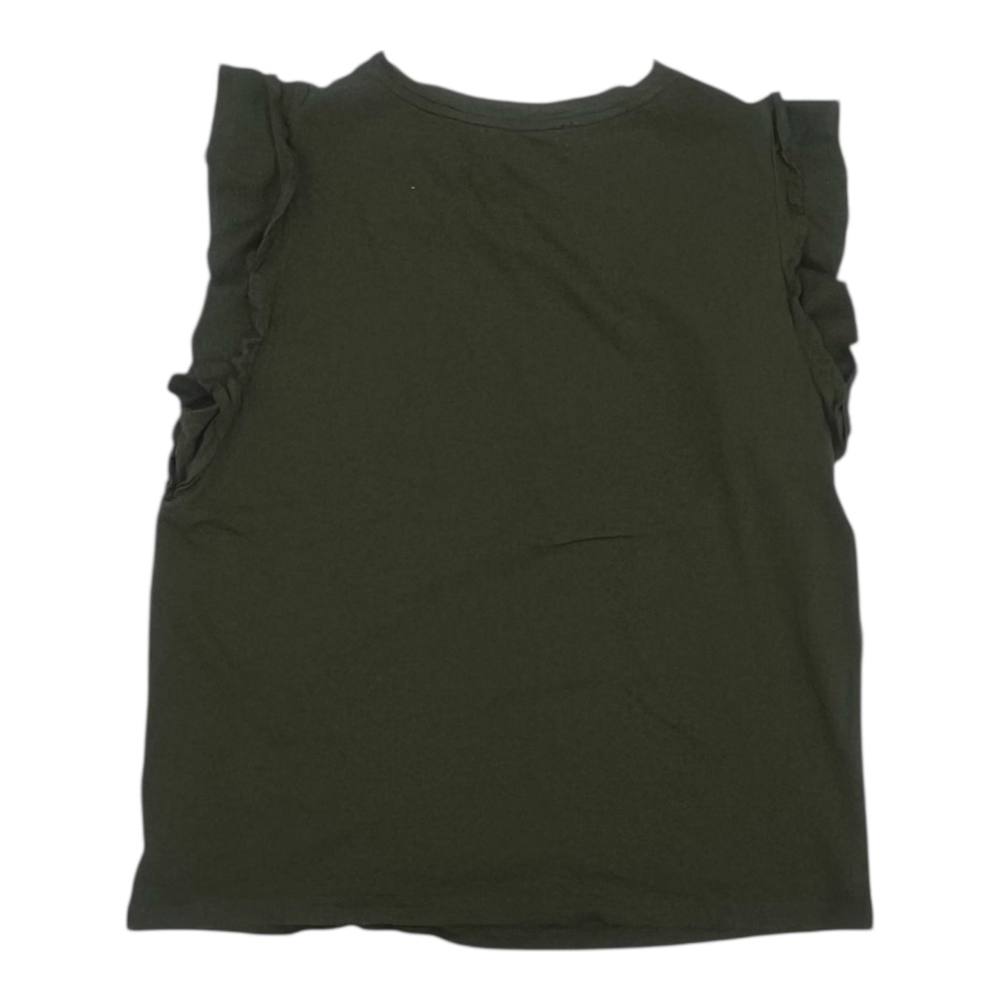 Top Ss Designer By Michael Kors In Green, Size:M