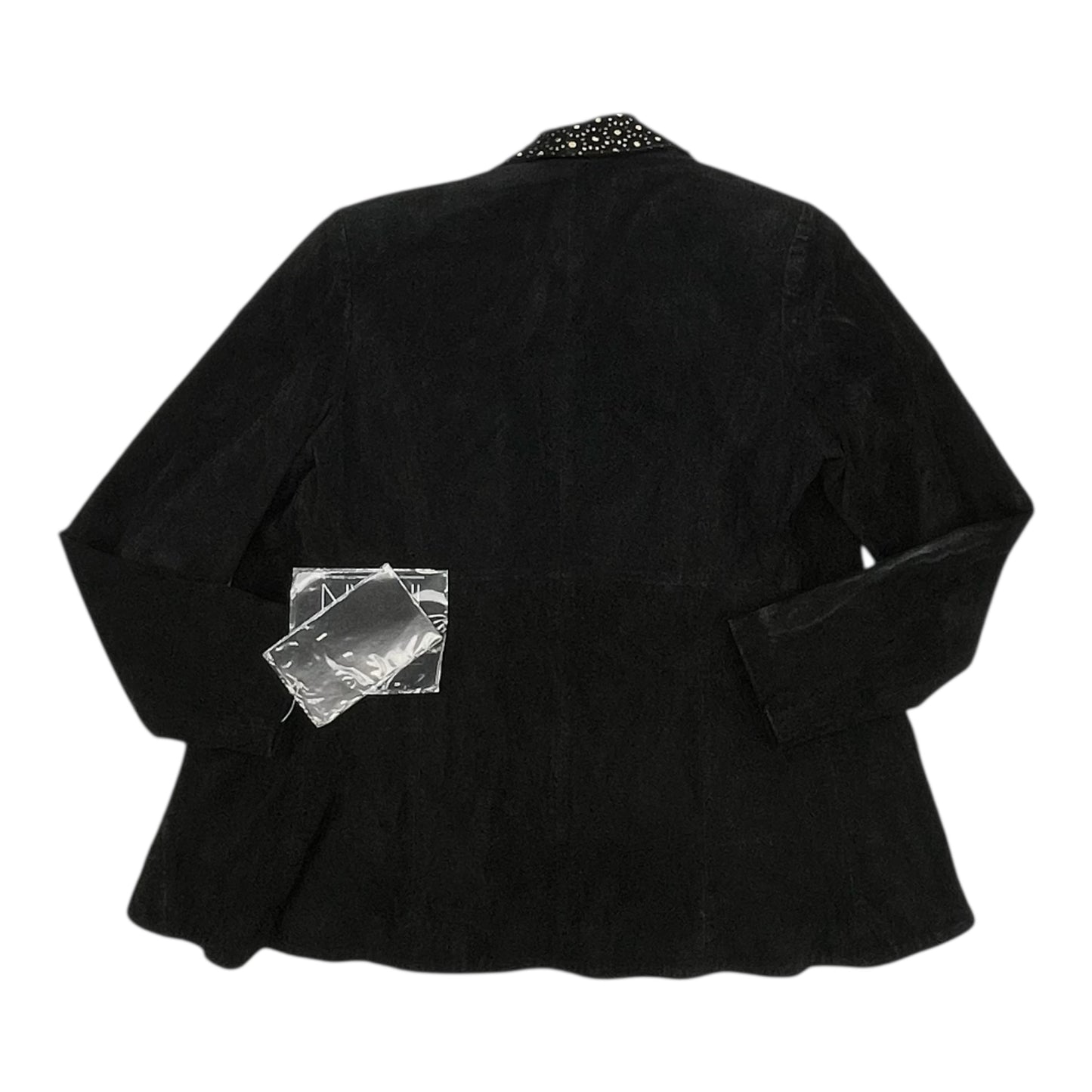 Jacket Leather By Cmc In Black, Size:M