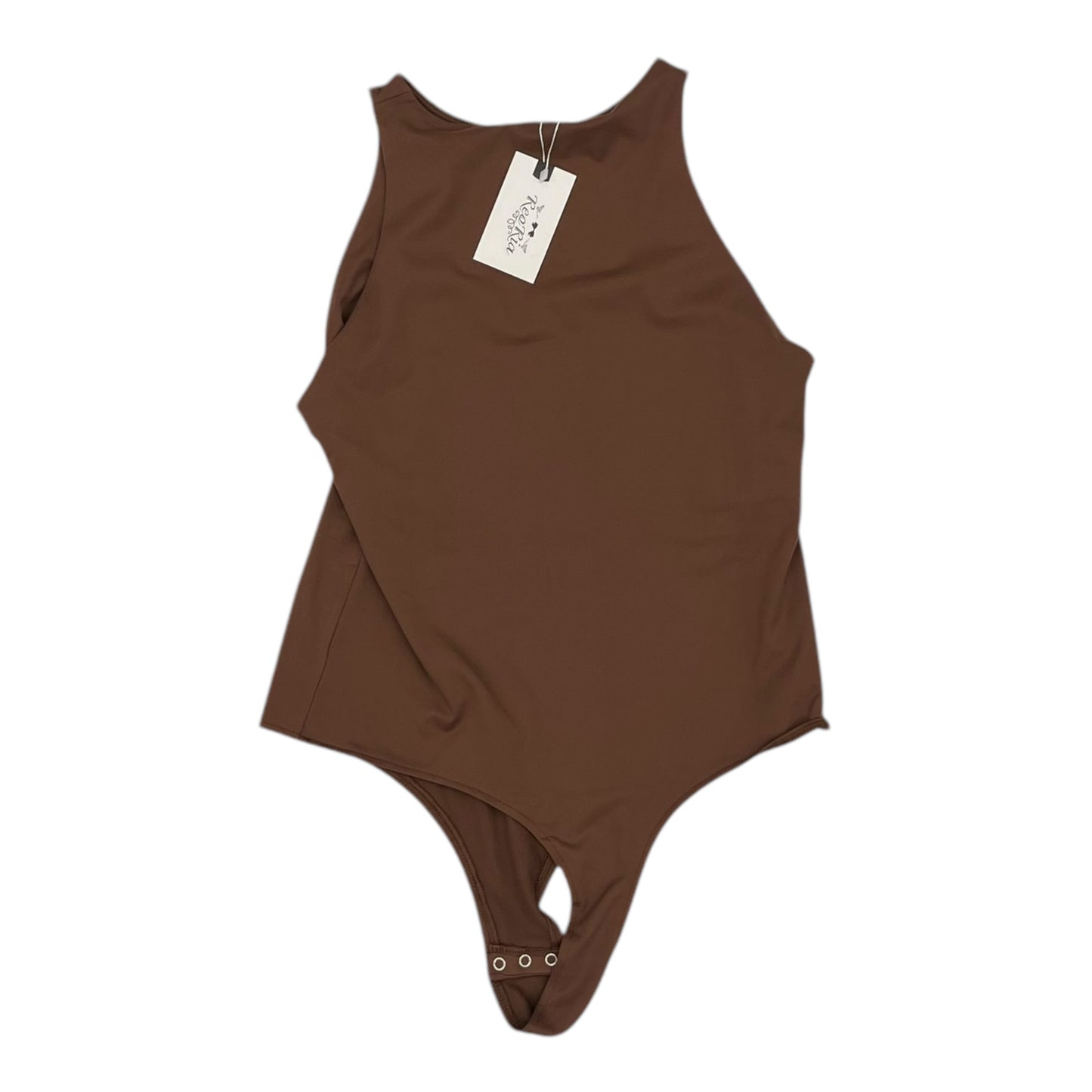 Bodysuit By Clothes Mentor In Brown, Size:Xl