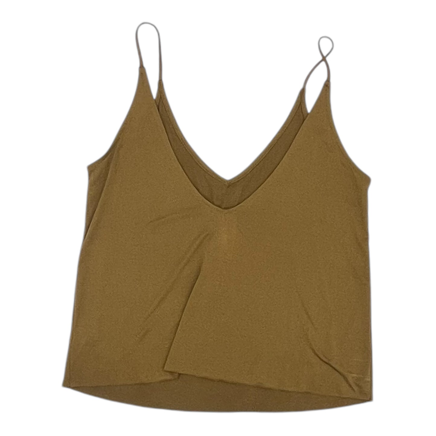 Tank Top By Clothes Mentor In Brown, Size:M