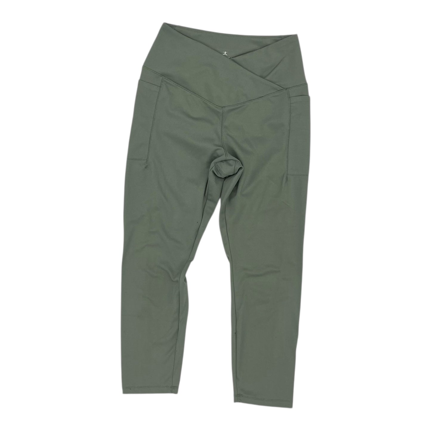 Athletic Capris By Danskin In Green, Size:M