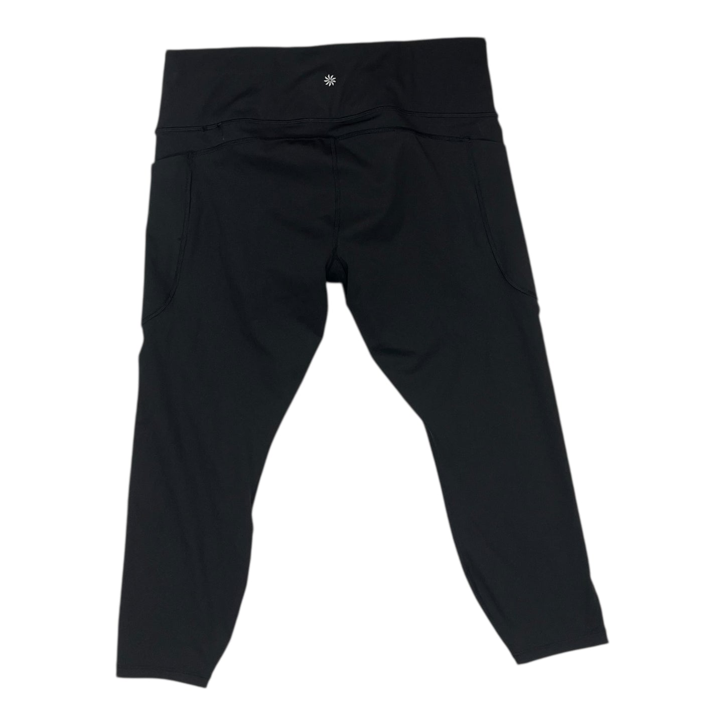 Athletic Leggings Capris By Athleta In Black, Size:Xl