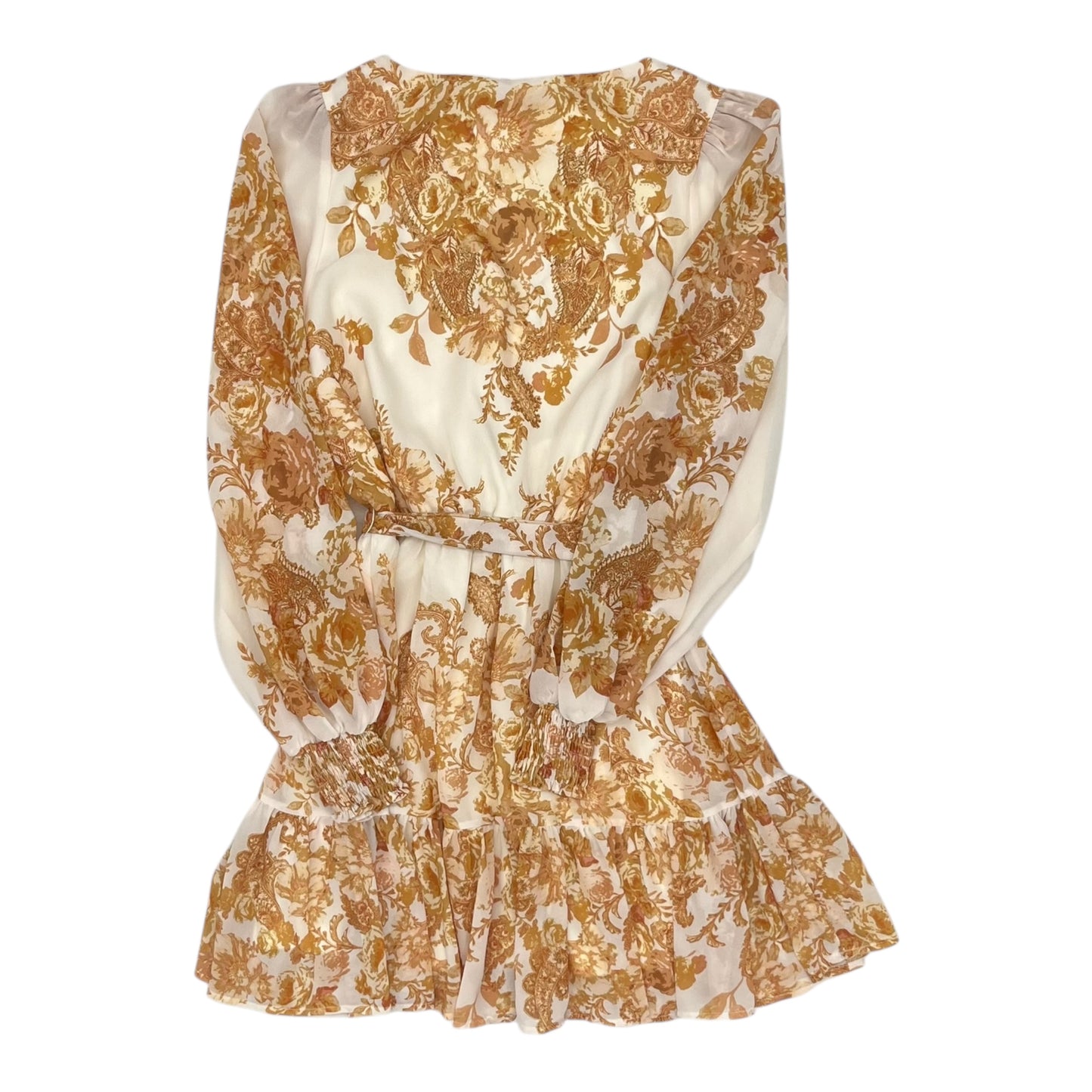 Dress Party Short By Clothes Mentor In Yellow, Size:S