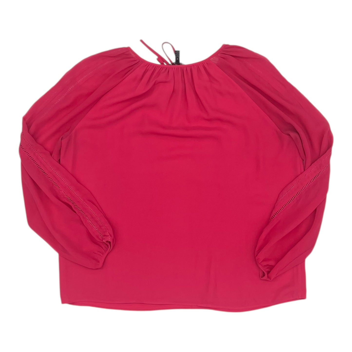 Blouse Ls By White House Black Market In Pink, Size:M