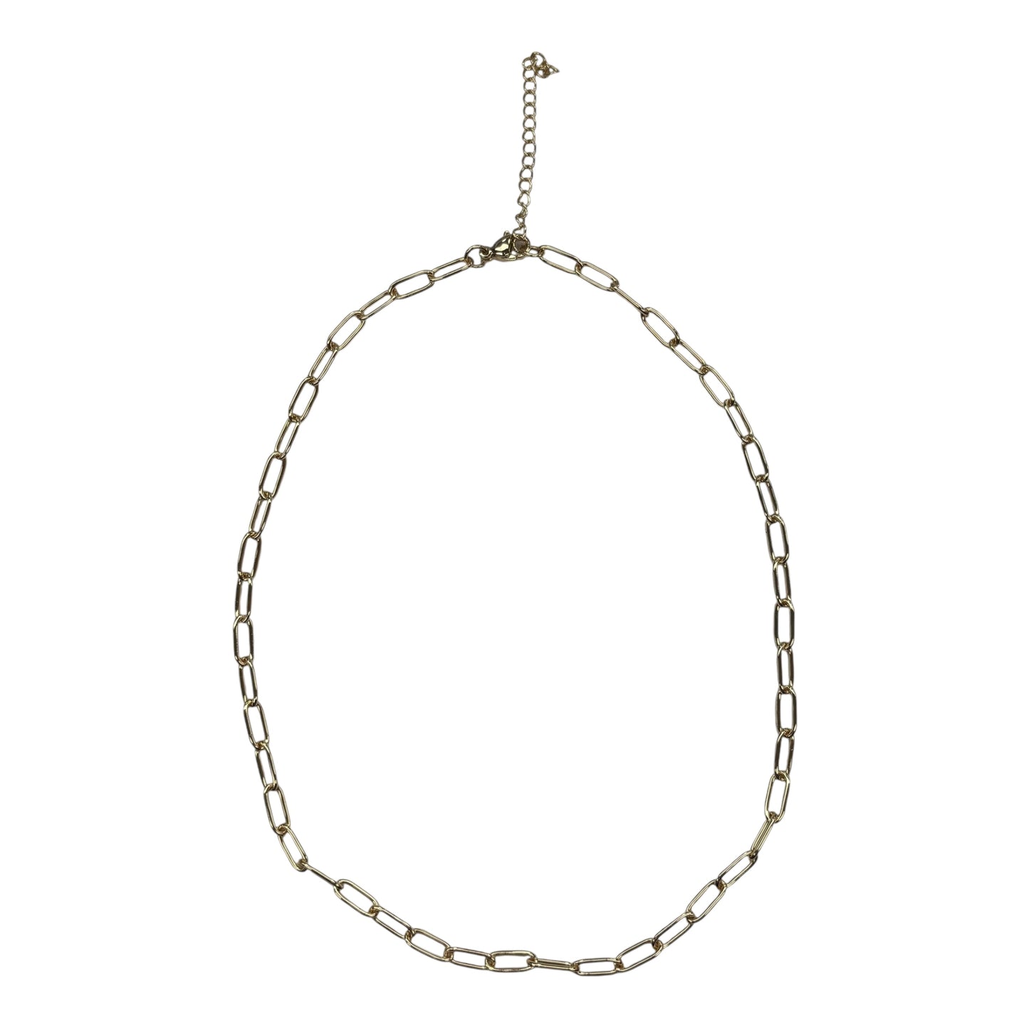 Necklace Chain By Clothes Mentor In Gold
