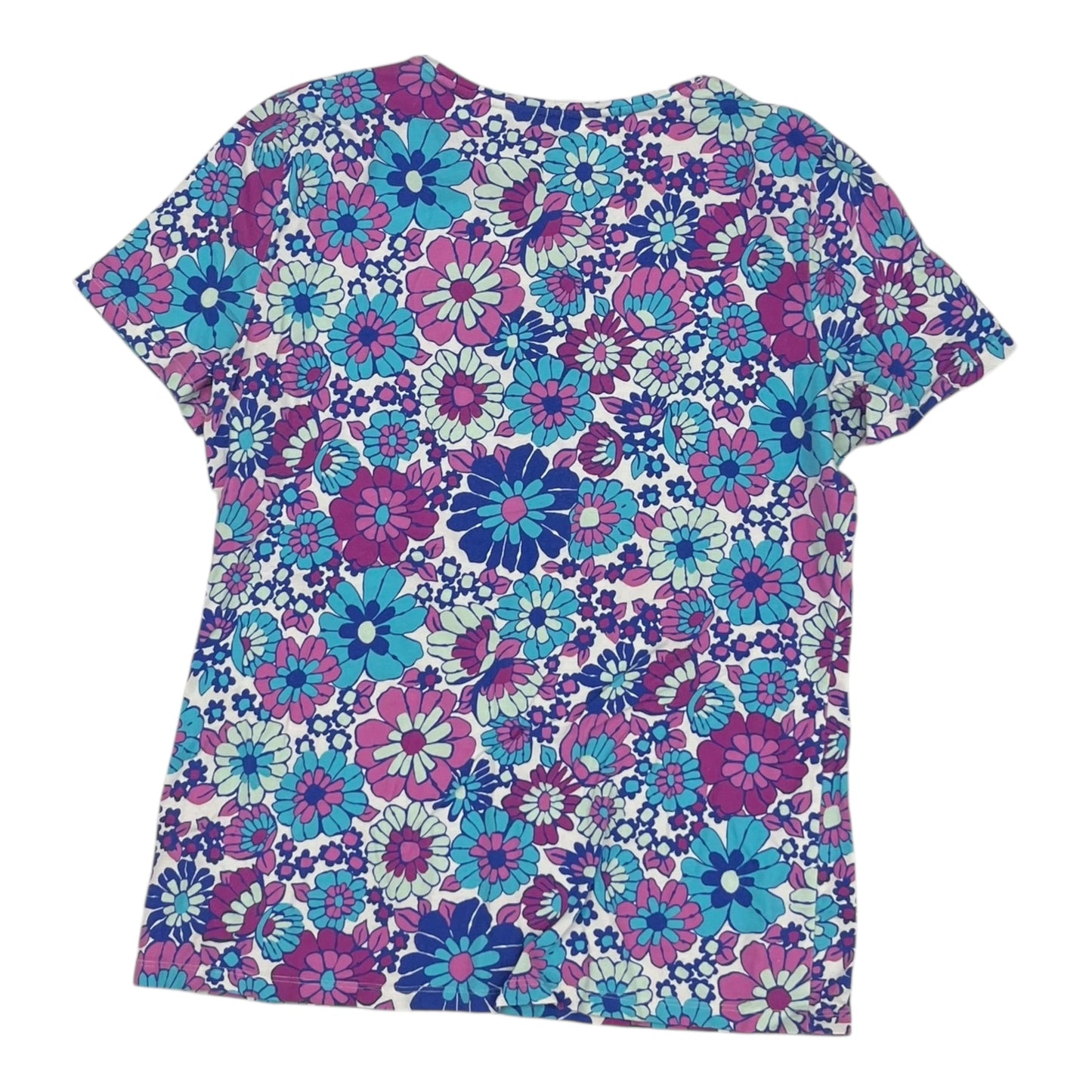 Top Ss By Talbots In Blue & Purple, Size:M