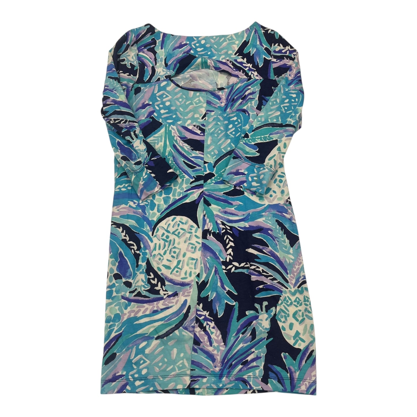 Dress Designer By Lilly Pulitzer In Blue, Size:Xs