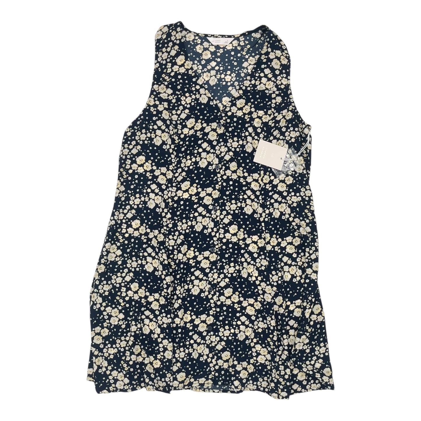 Dress Casual Short By Lc Lauren Conrad In Blue, Size:L