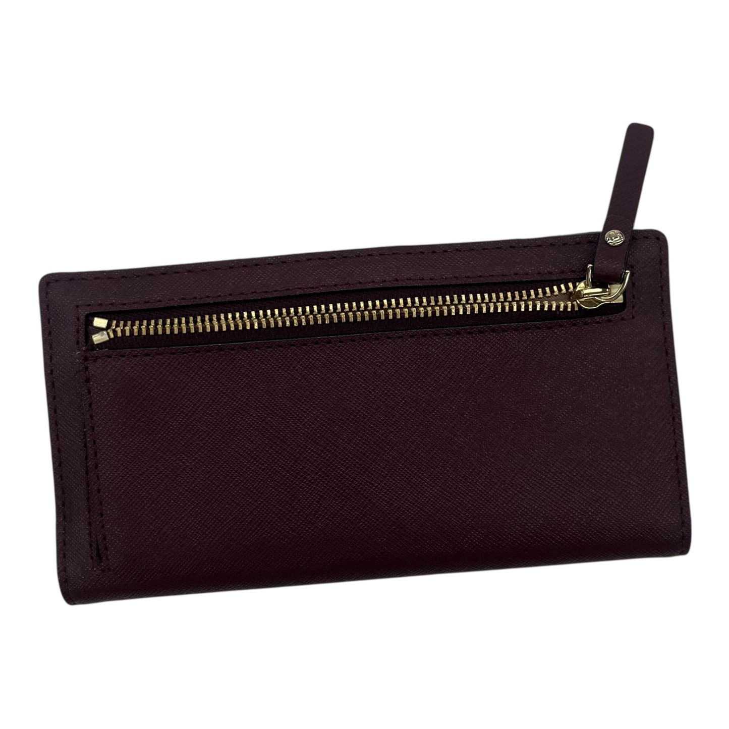 Wallet Designer By Kate Spade In Maroon, Size:Medium
