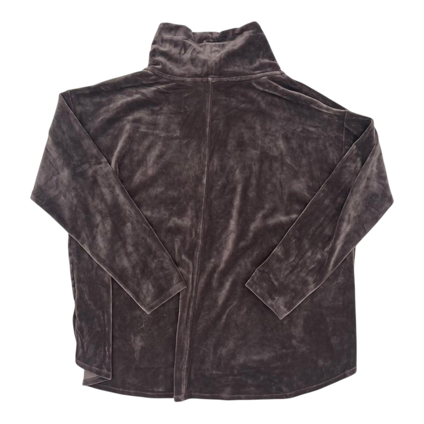 Sweatshirt Collar By Clothes Mentor In Purple, Size:L