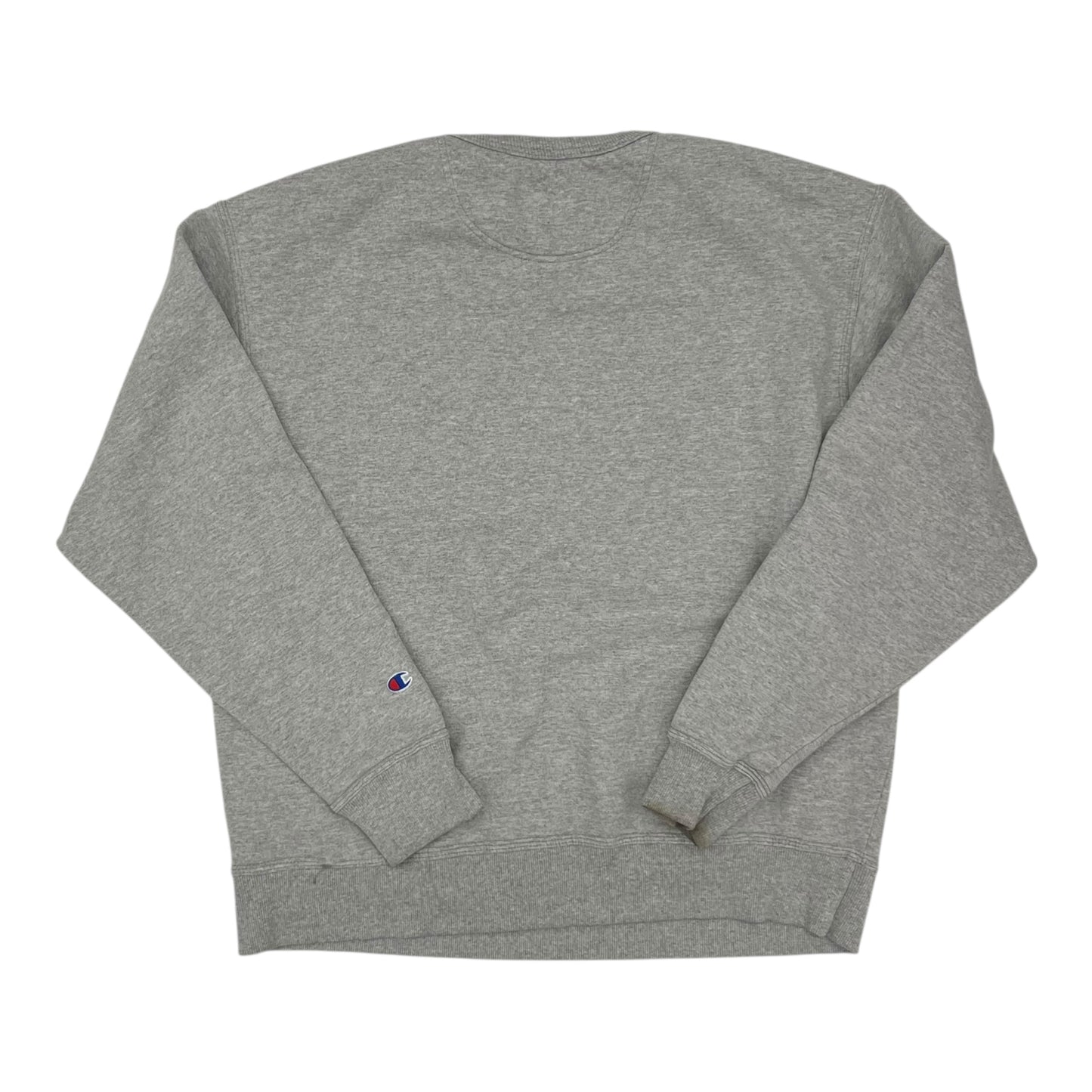 Athletic Sweatshirt Crewneck By Champion In Grey, Size:Xl