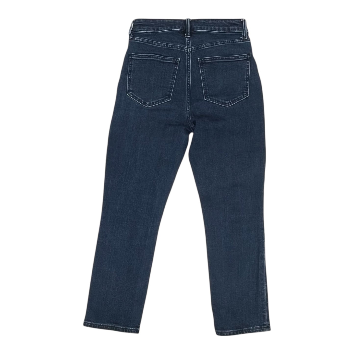 Jeans Straight By Gap In Blue Denim, Size:2P