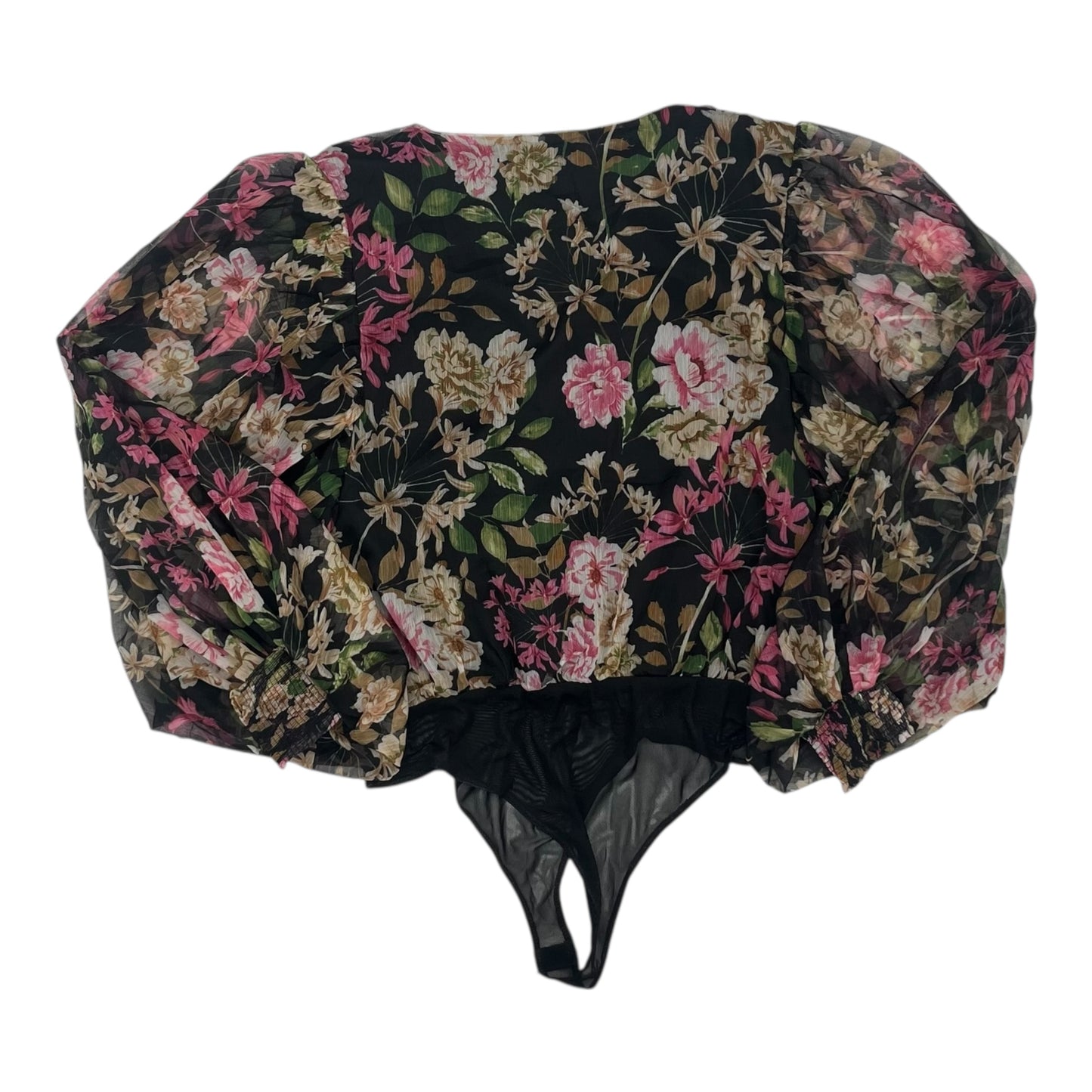 Bodysuit By Flying Tomato In Floral Print, Size:L