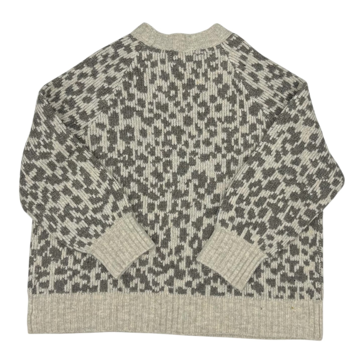 Sweater By Old Navy In Cream & Grey, Size:2X