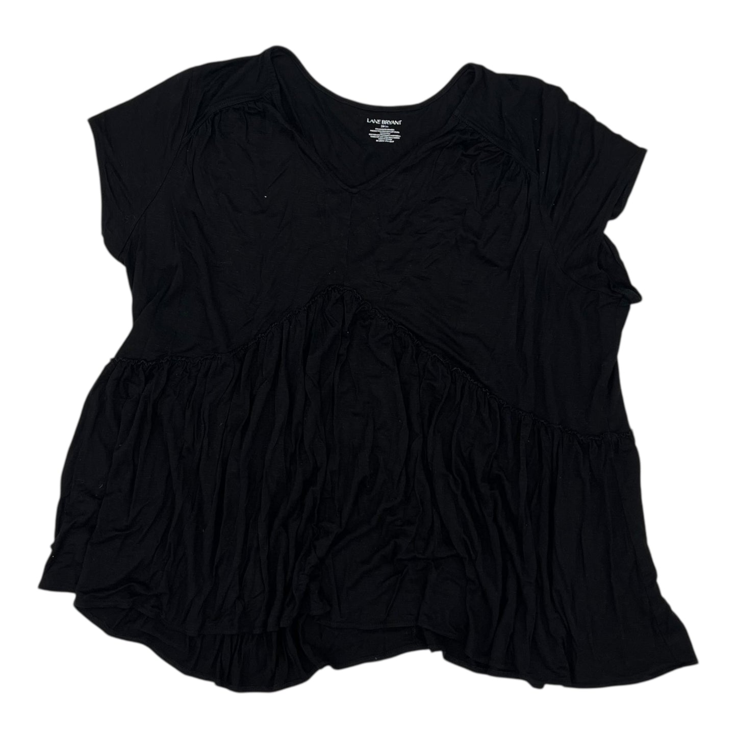 Top Ss By Lane Bryant In Black, Size:4X