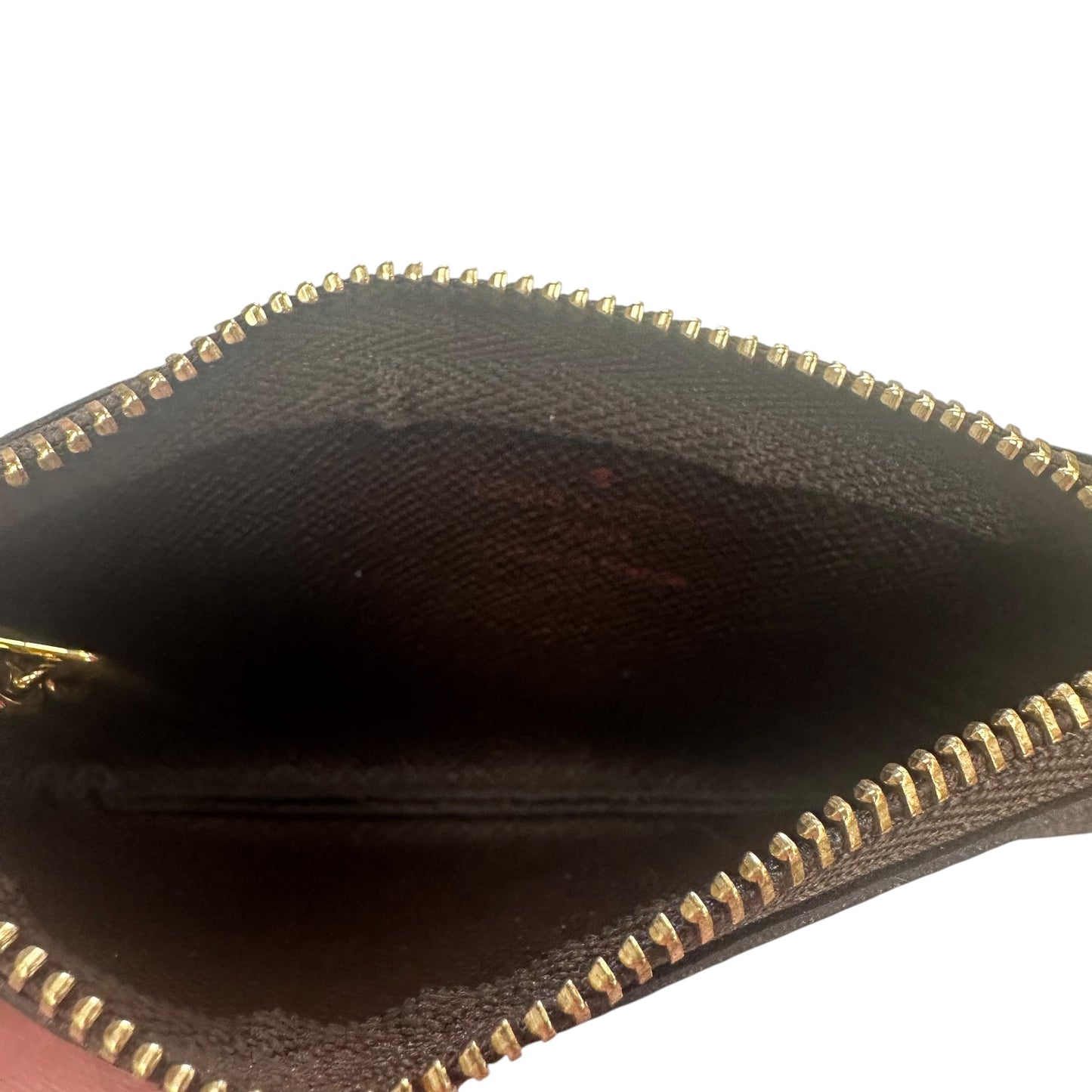 Coin Purse Luxury Designer By Louis Vuitton In Brown, Size:Small