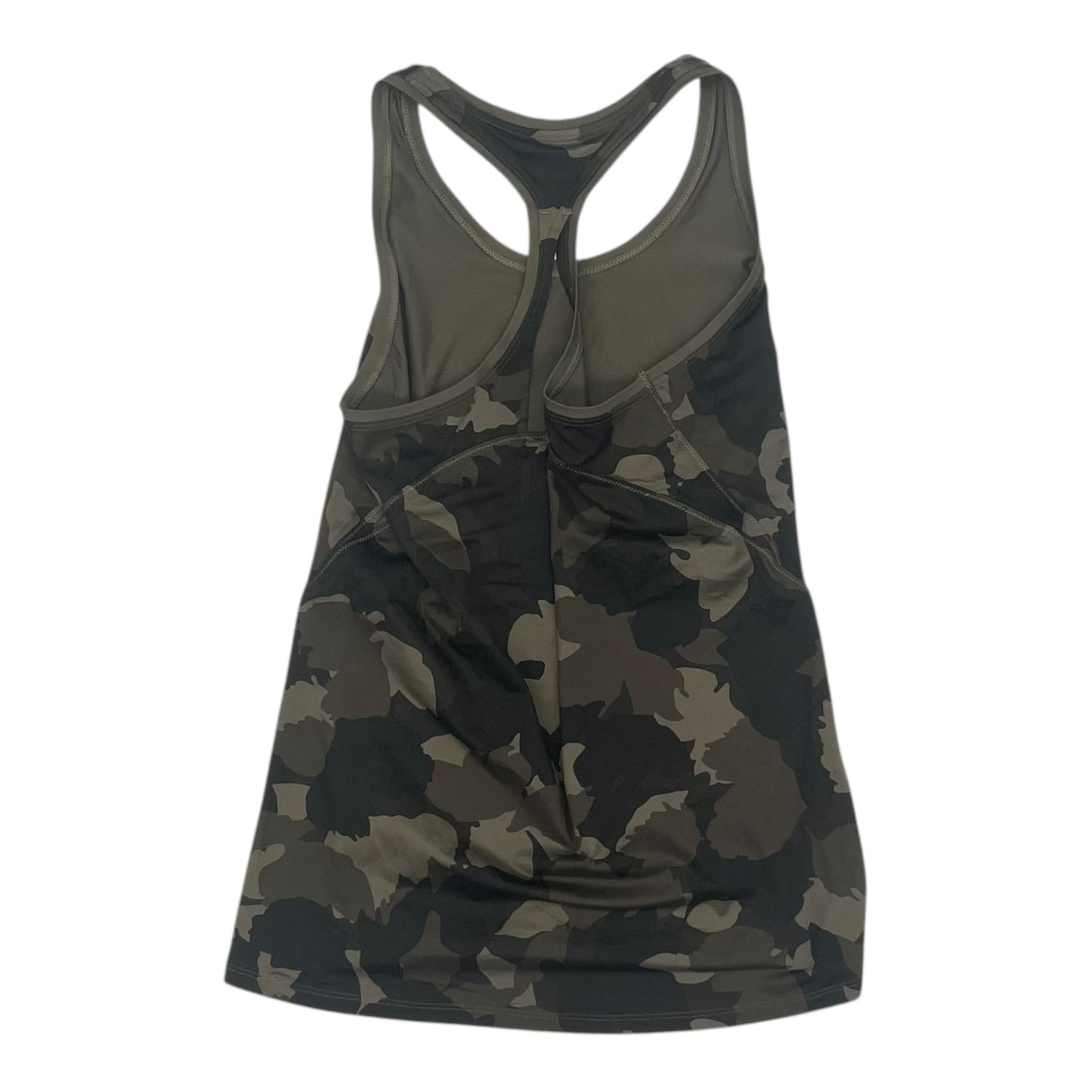 Athletic Tank Top By Athleta In Camouflage Print, Size:S