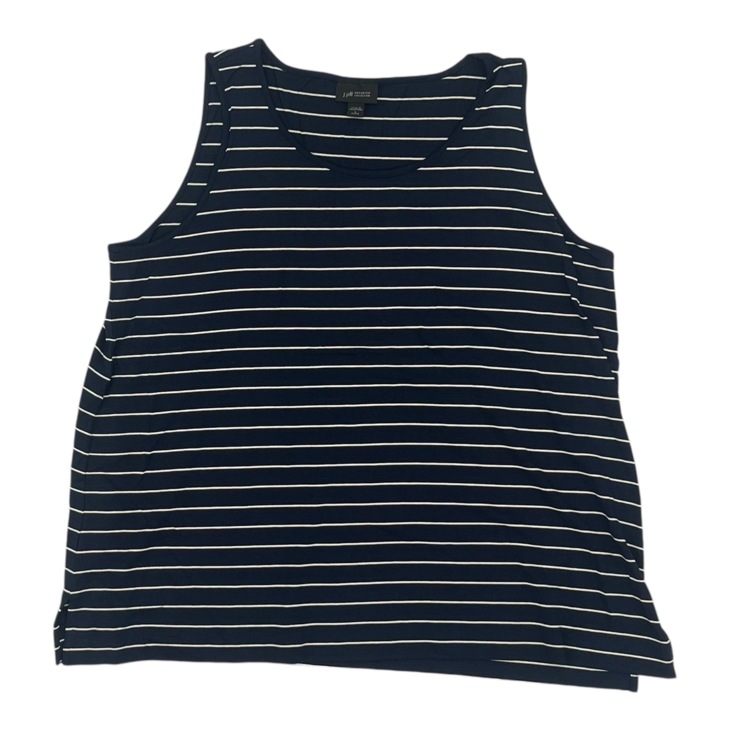 Top Sleeveless By J. Jill In Blue, Size:Lp