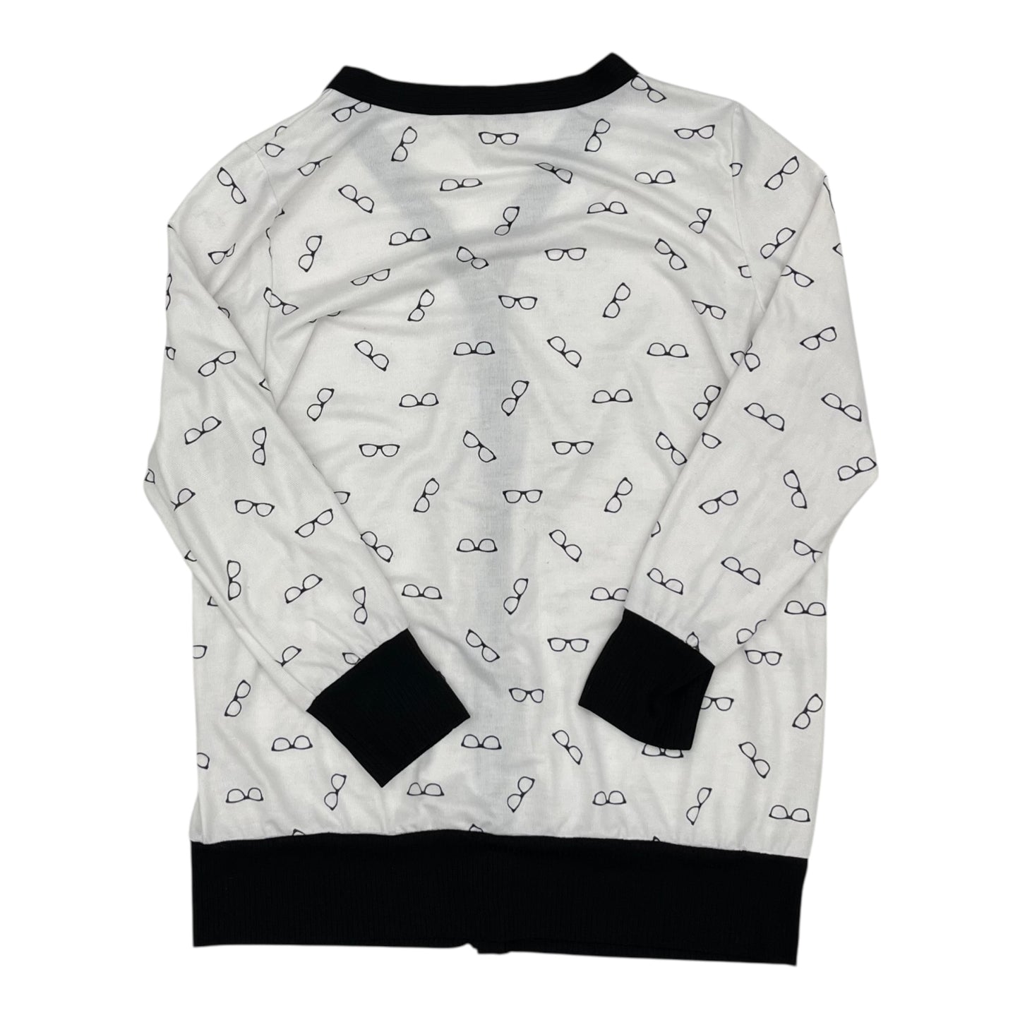 Cardigan By Lily In Black & White, Size:2X
