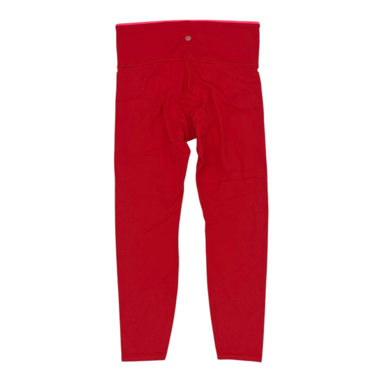 Athletic Capris By Athleta In Red, Size:M