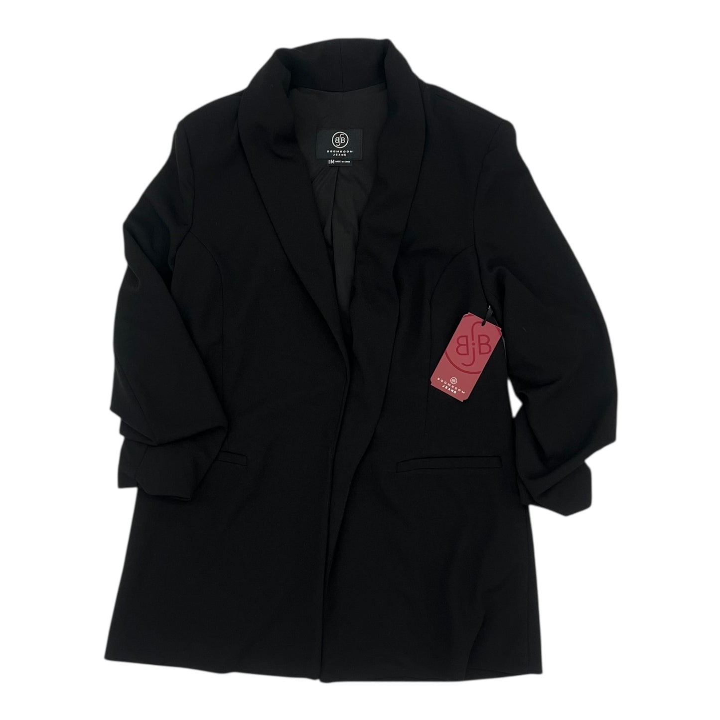 Blazer By Clothes Mentor In Black, Size:M