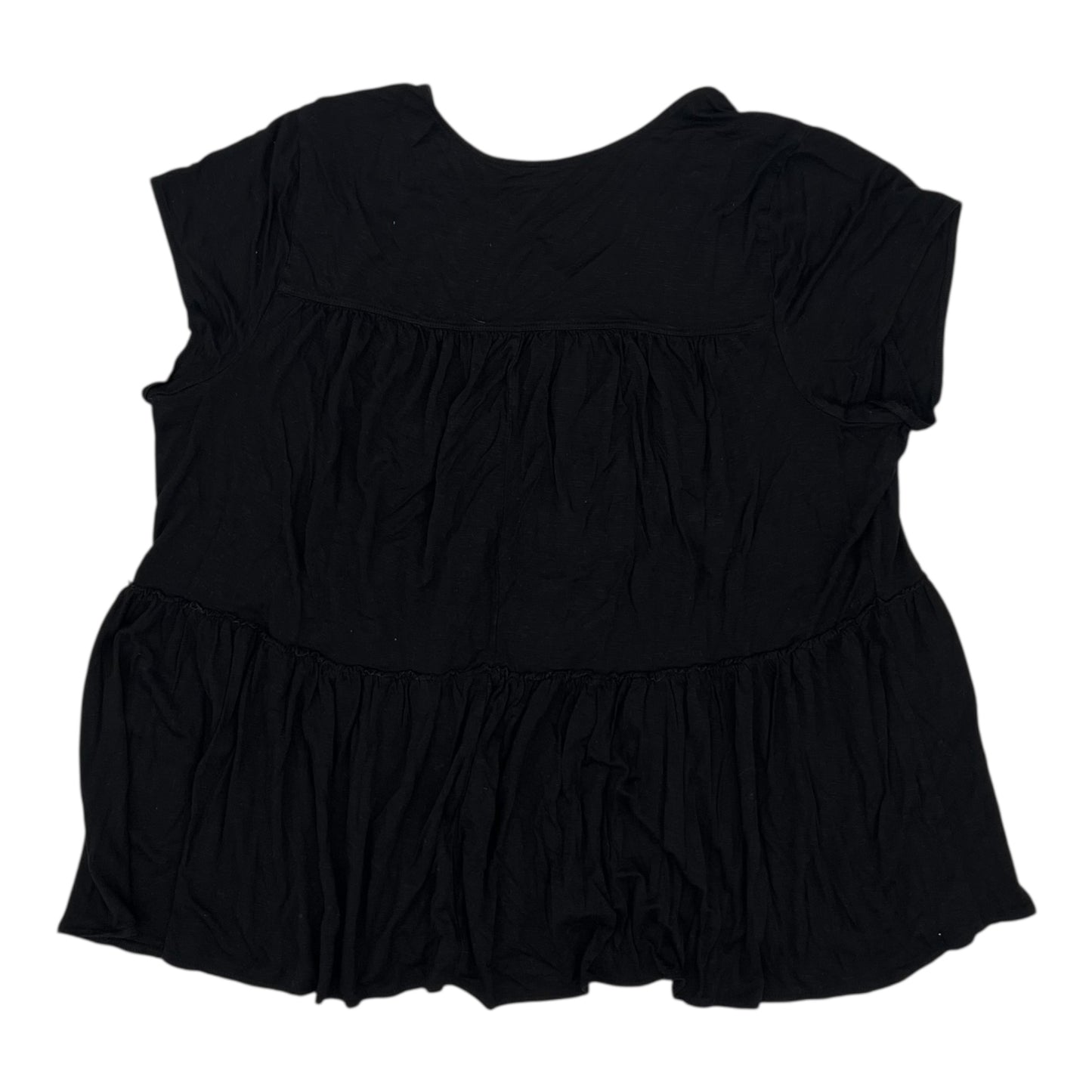 Top Ss By Lane Bryant In Black, Size:4X