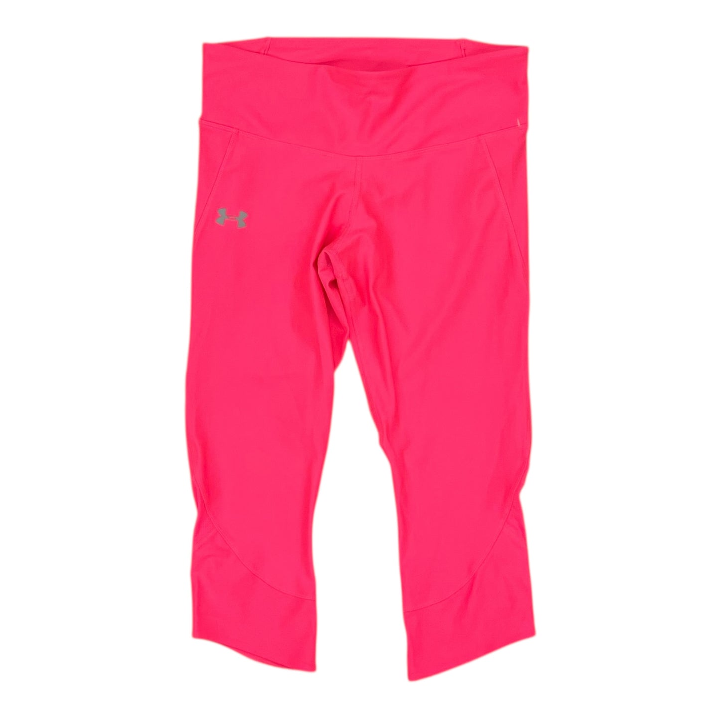 Athletic Capris By Under Armour In Pink, Size:L