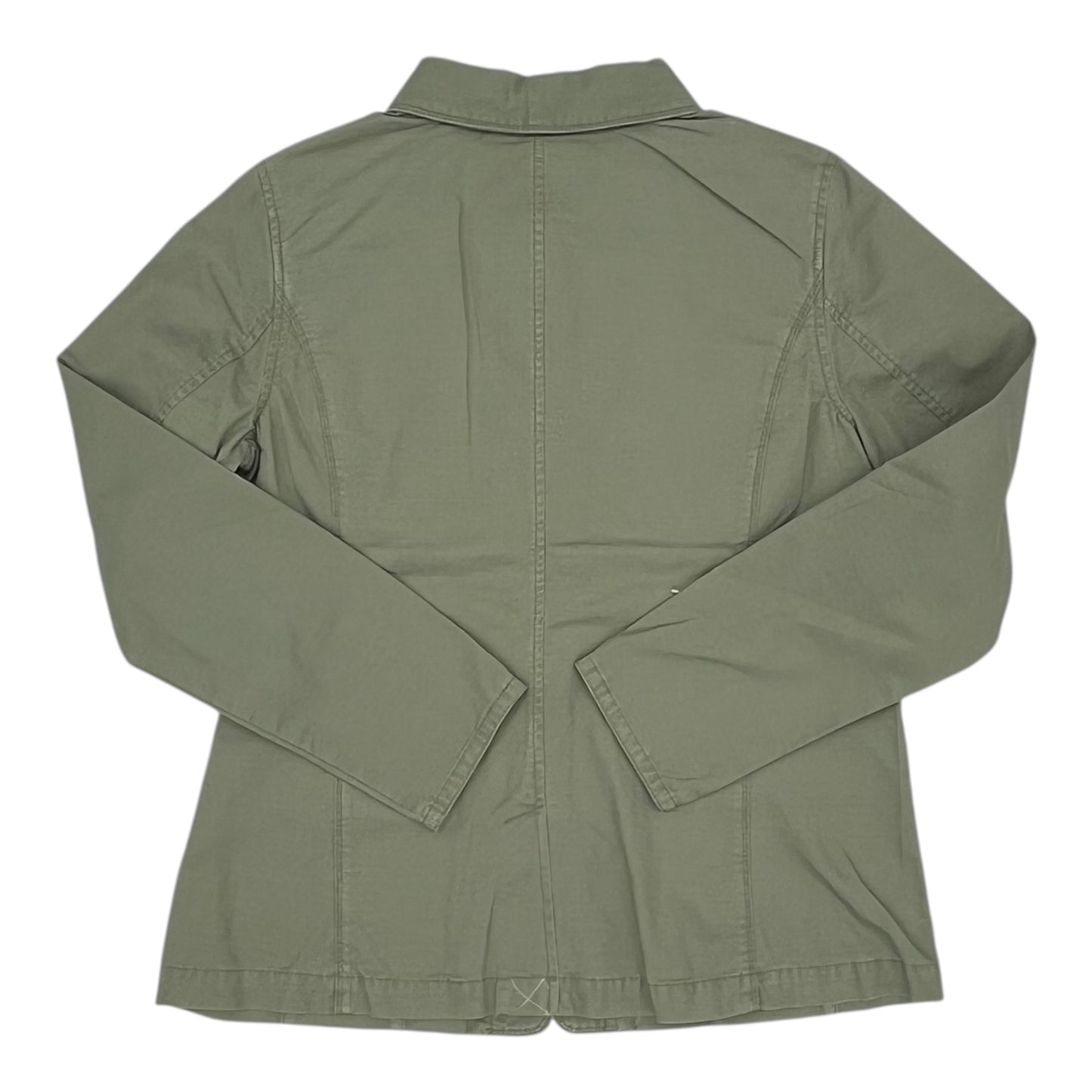 Jacket Utility By Talbots In Green, Size:M