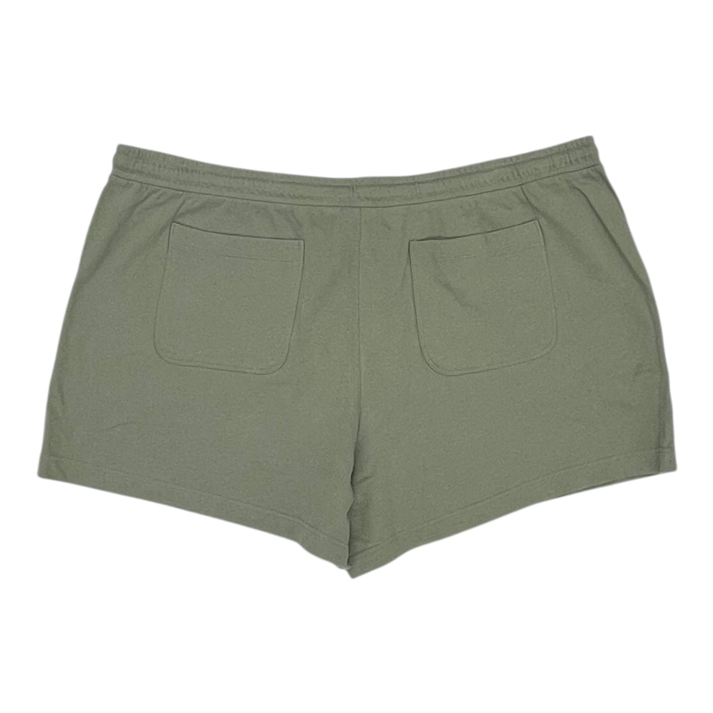 Shorts By Terra & Sky In Green, Size:3X