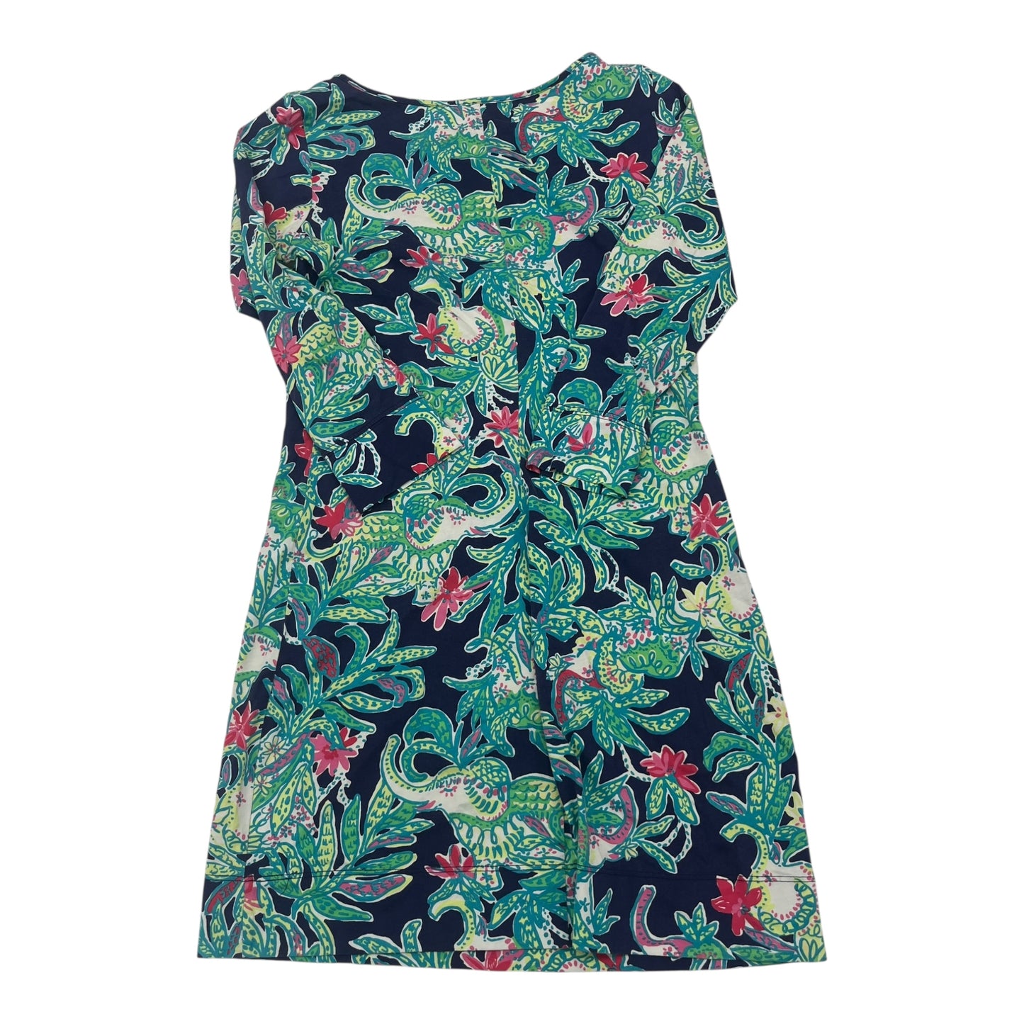 Dress Designer By Lilly Pulitzer In Blue & Green, Size:S
