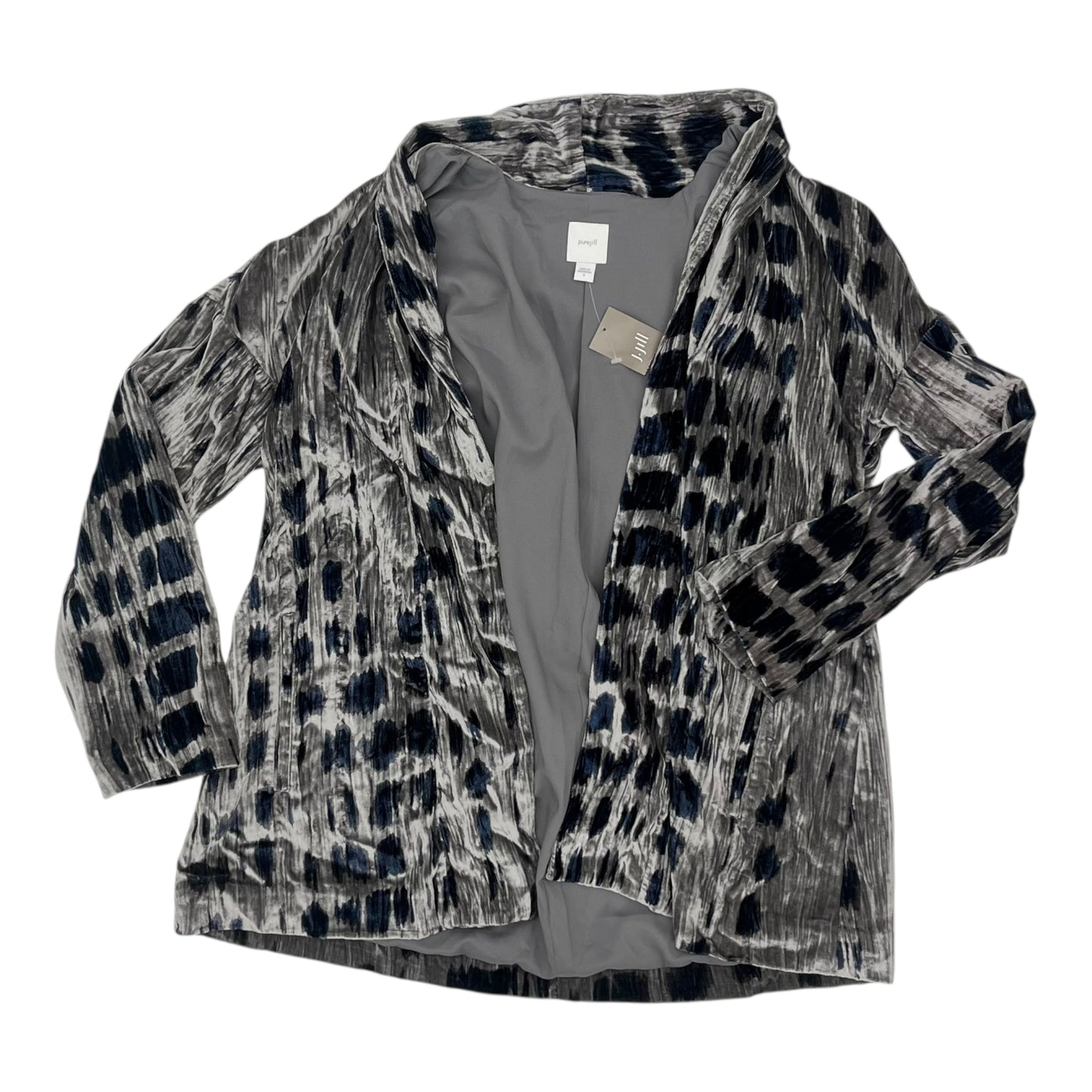Cardigan By J. Jill In Grey, Size:S