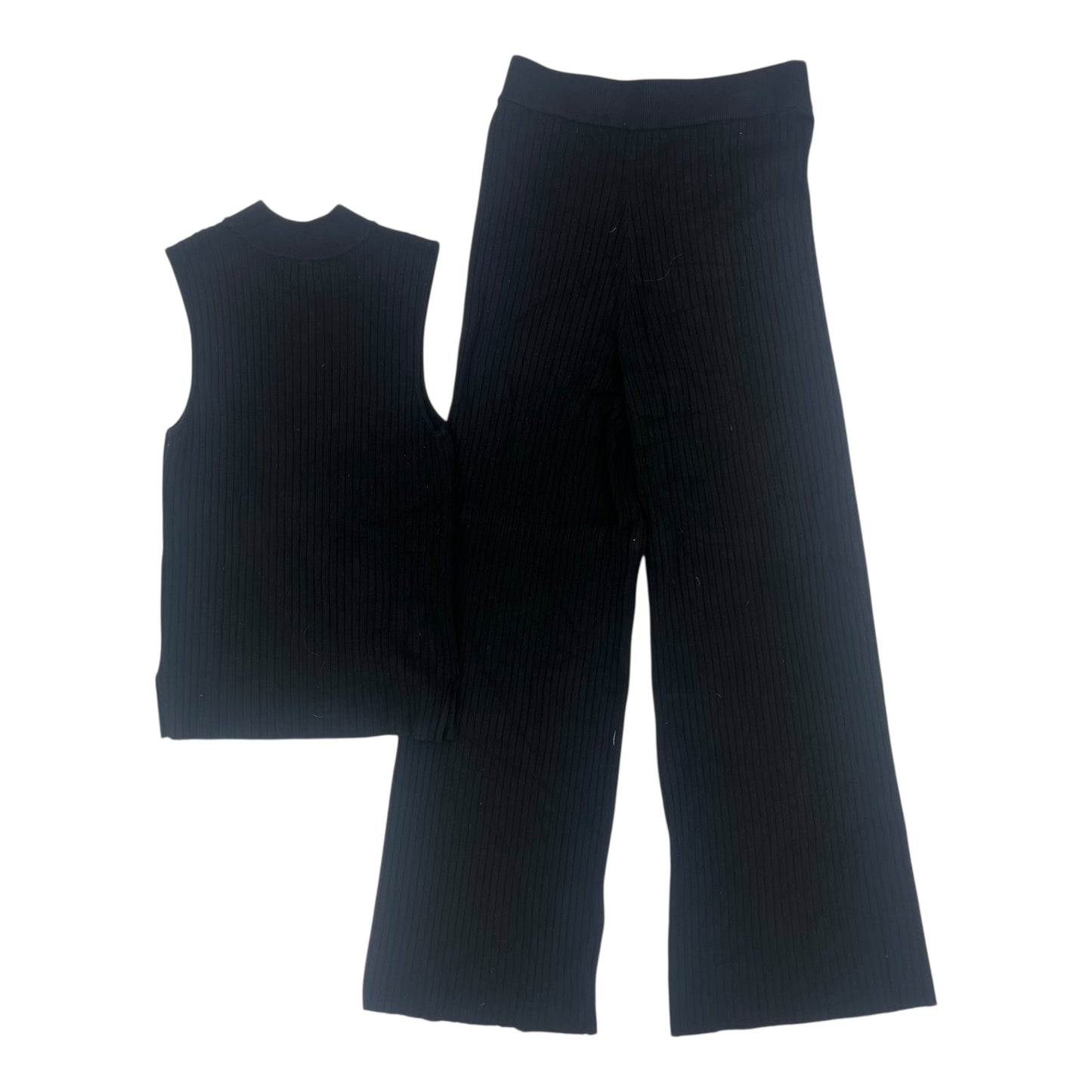 Pants Set 2Pc By Clothes Mentor In Black, Size:S